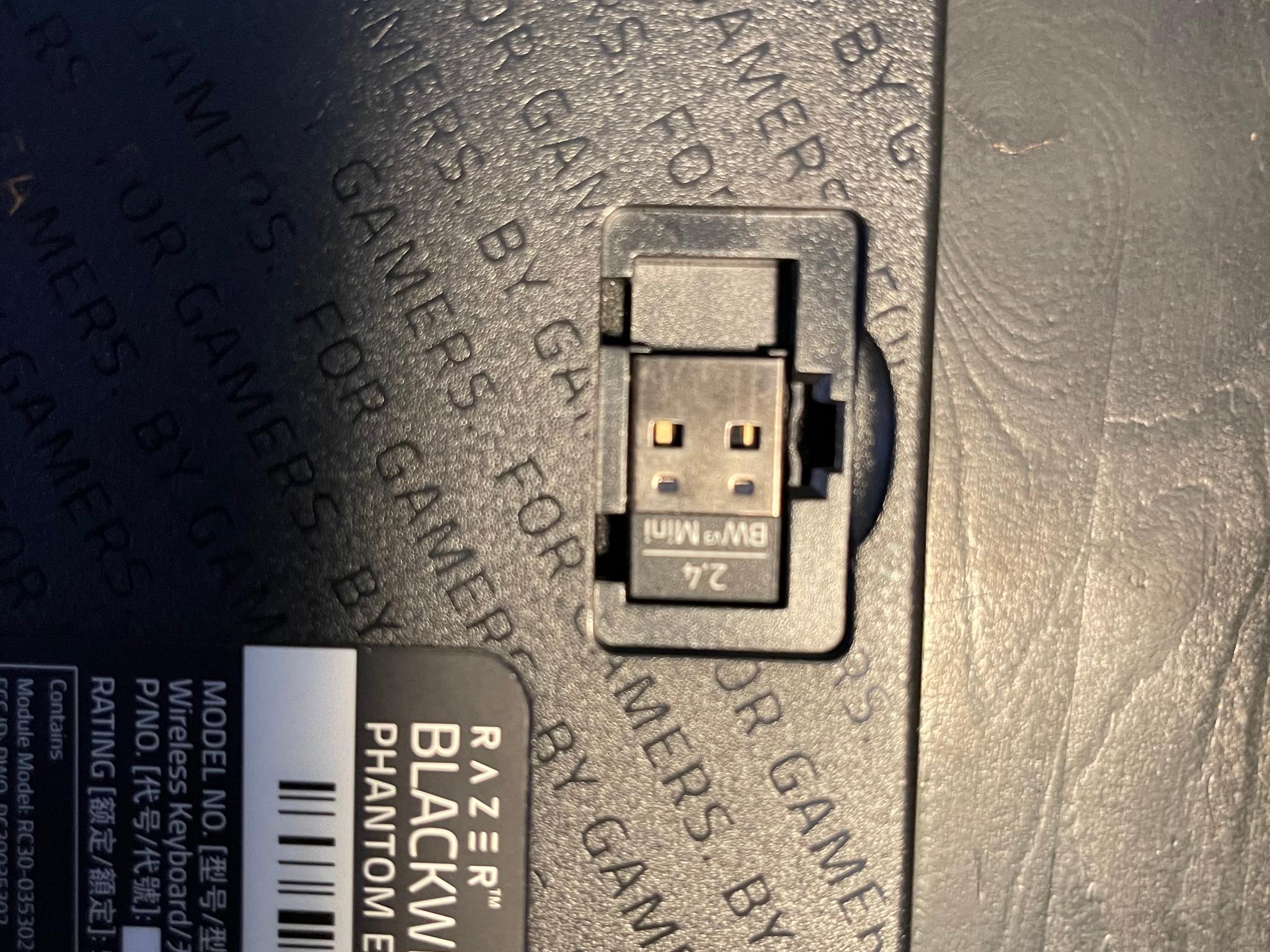 Razer Blackwidow v3 Mini Hyperspeed Phantom Edition - Yellow Switch