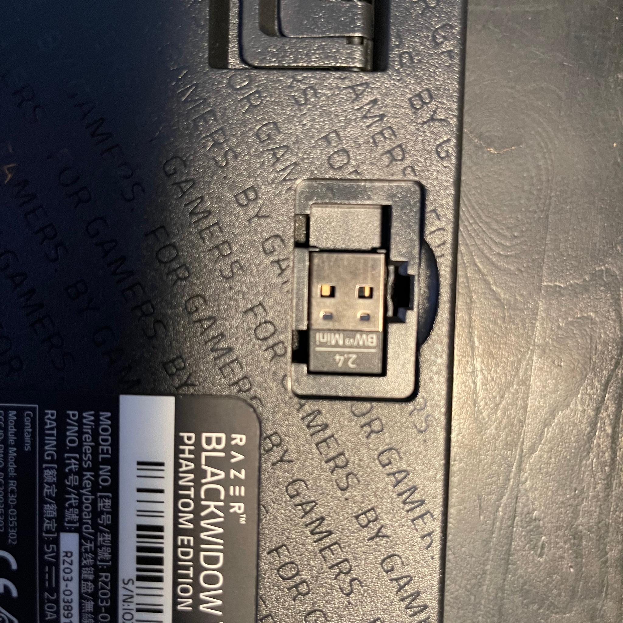 Razer Blackwidow v3 Mini Hyperspeed Phantom Edition - Yellow Switch