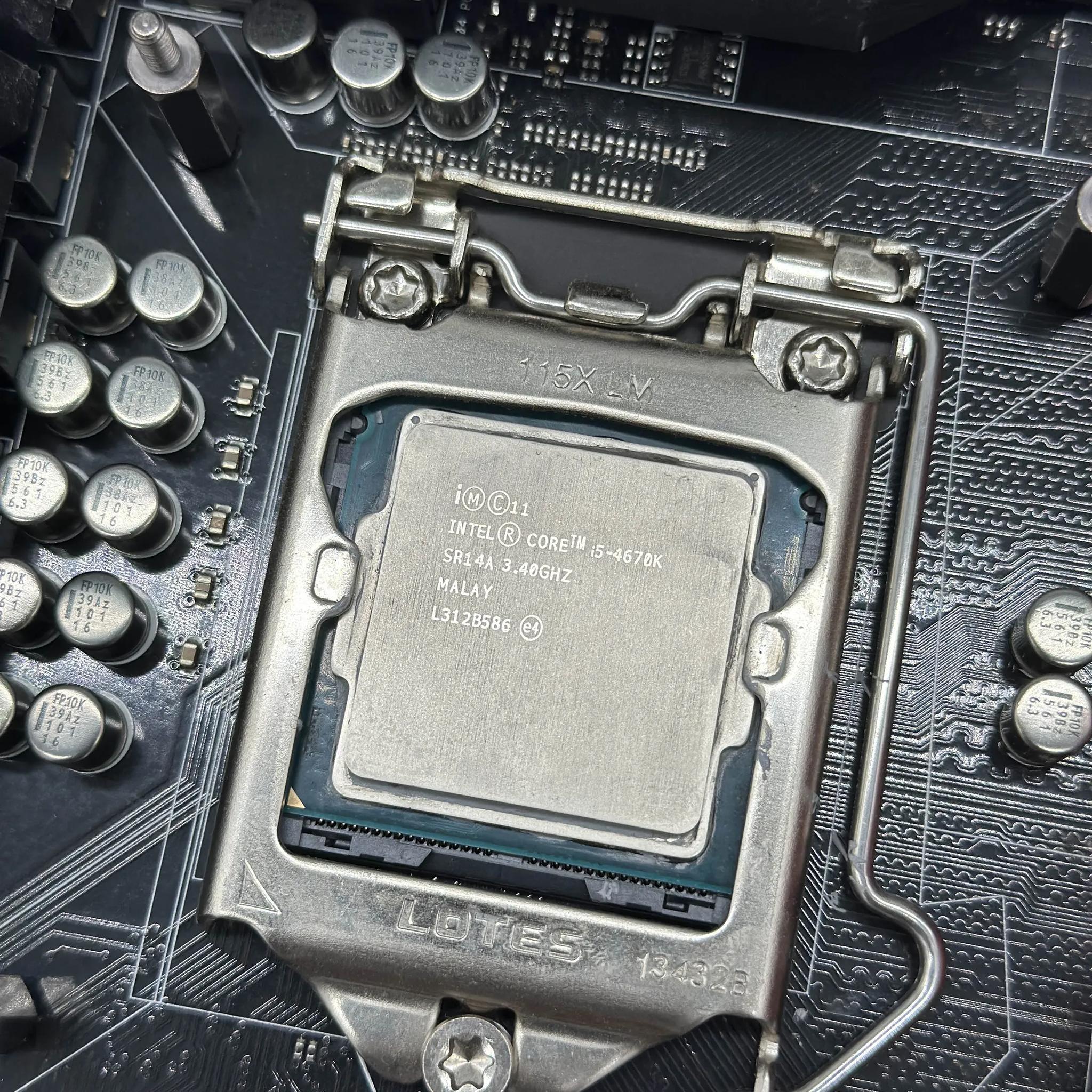 ASUS MAXIMUS VI HERO DDR3 2800 LGA 1150 with Intel core i5 4670k 16gb ddr3