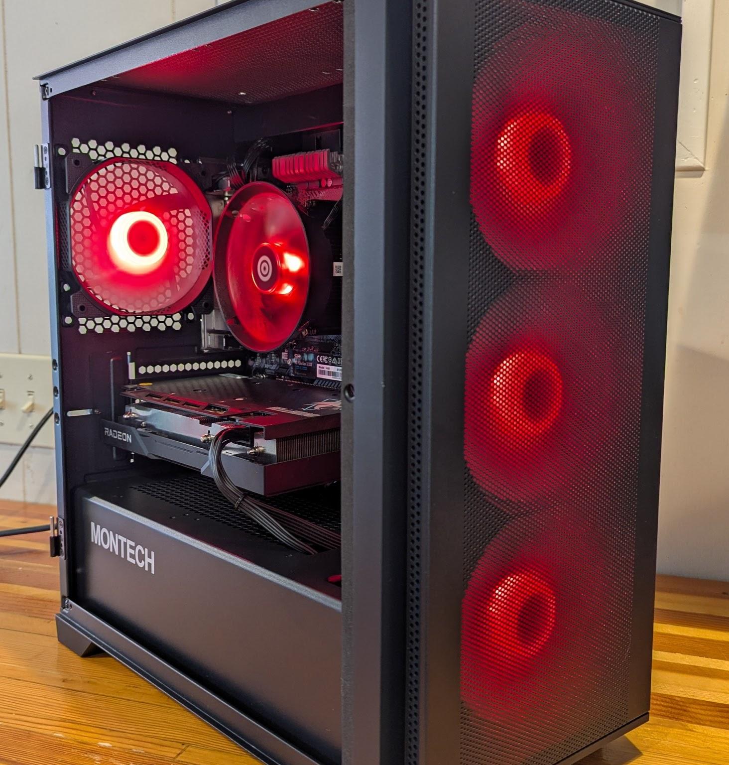 Powercolor Hellhound RX 6650 XT || Ryzen 5 2600X || 1080P Gaming PC
