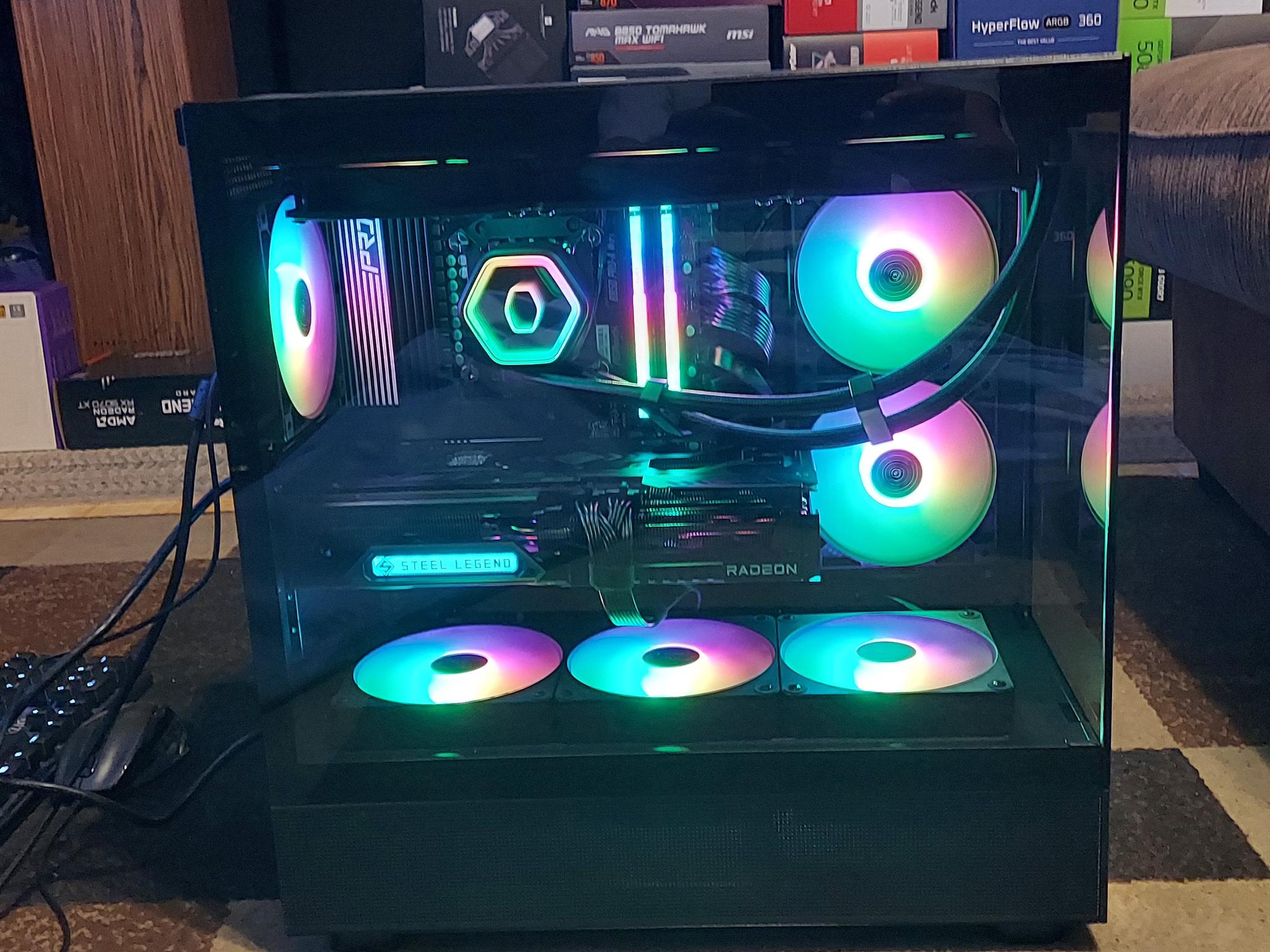 Ryzen 7700X/RX 9070XT Gaming PC