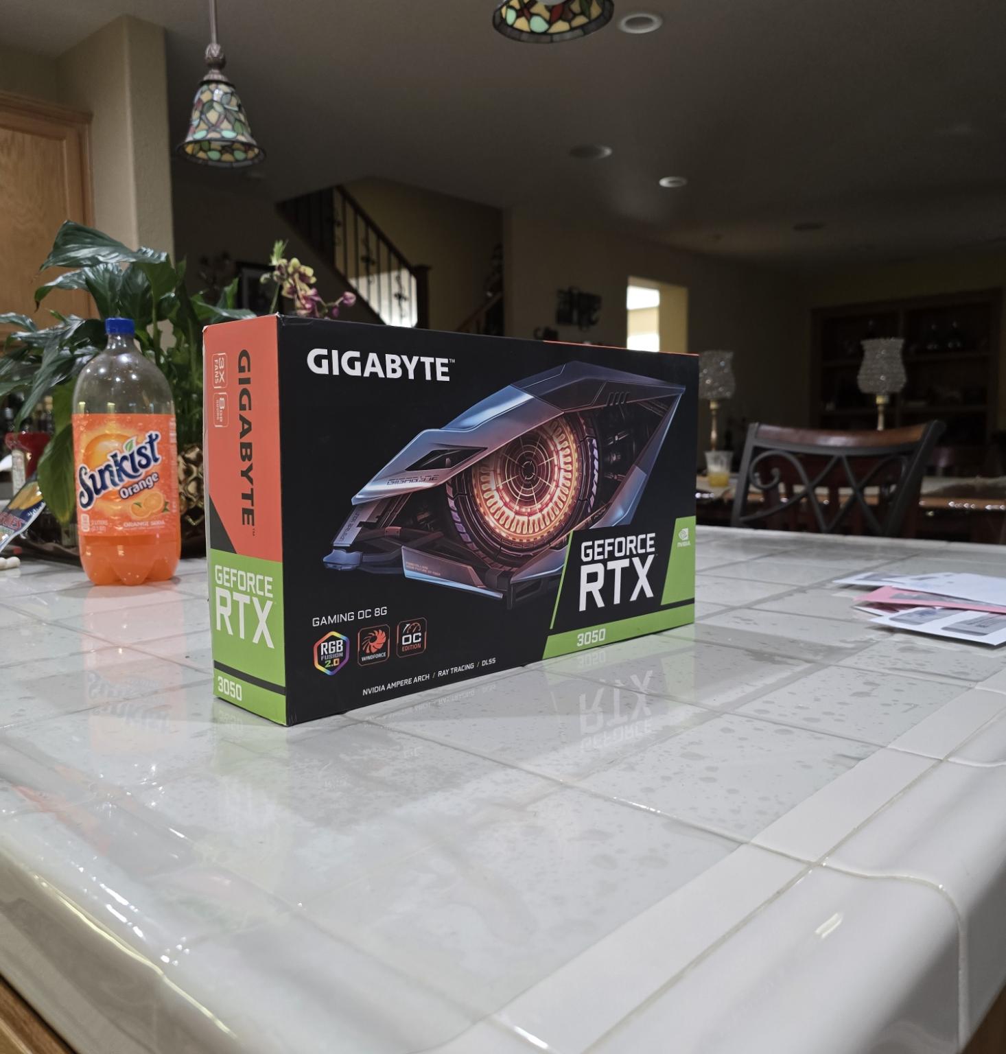 Gigabyte Geforce RTX 3050 8gb Used