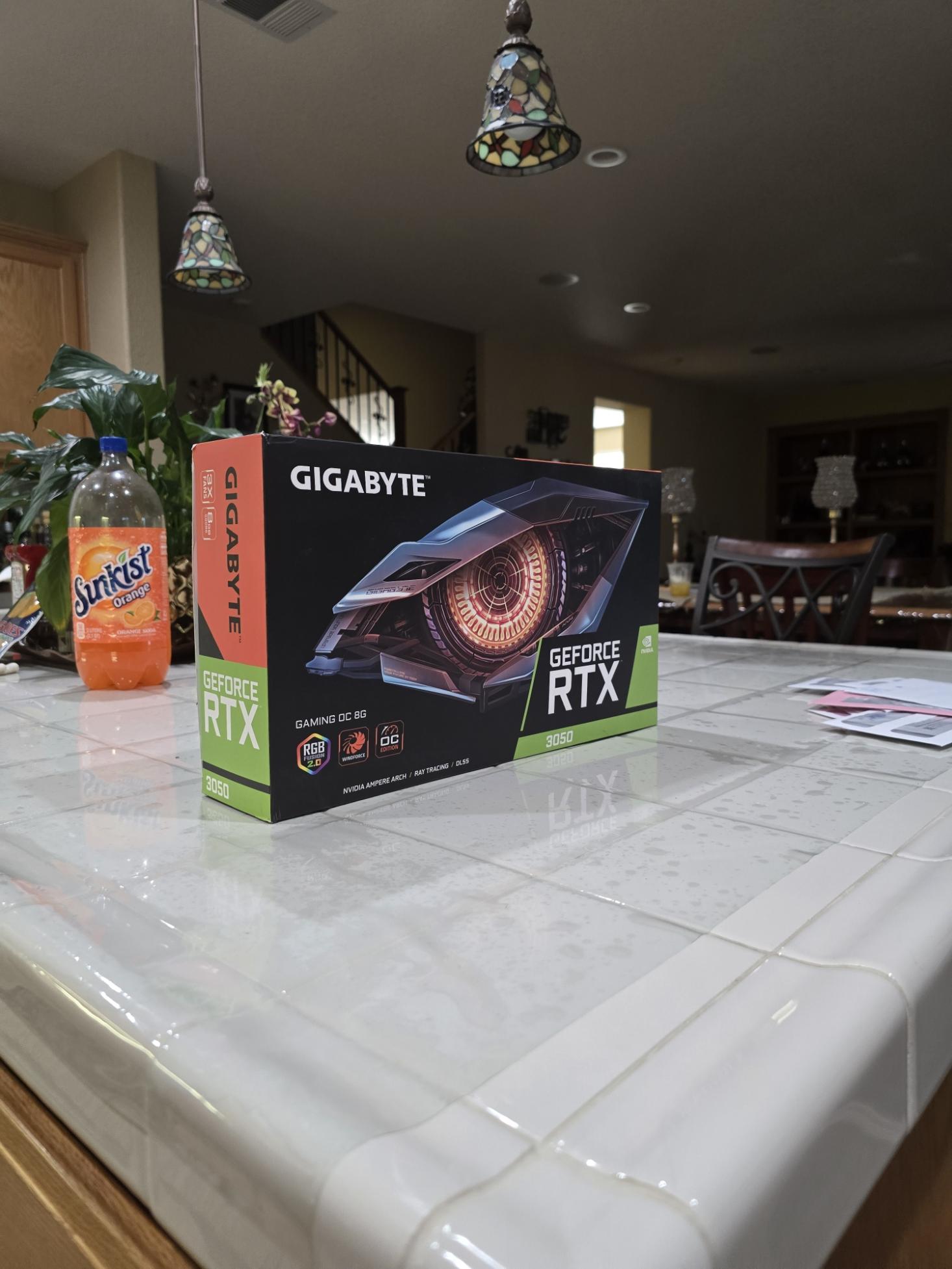 Gigabyte Geforce RTX 3050 8gb Used
