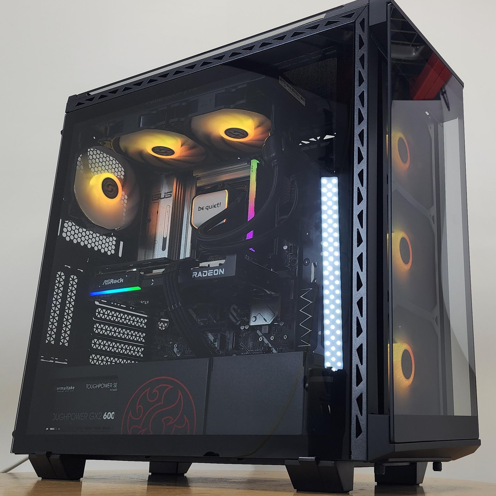 Gaming PC Ultra 7 270K 16GB RAM 1TB SSD RX 9060 XT 16GB Windows 11 Computer