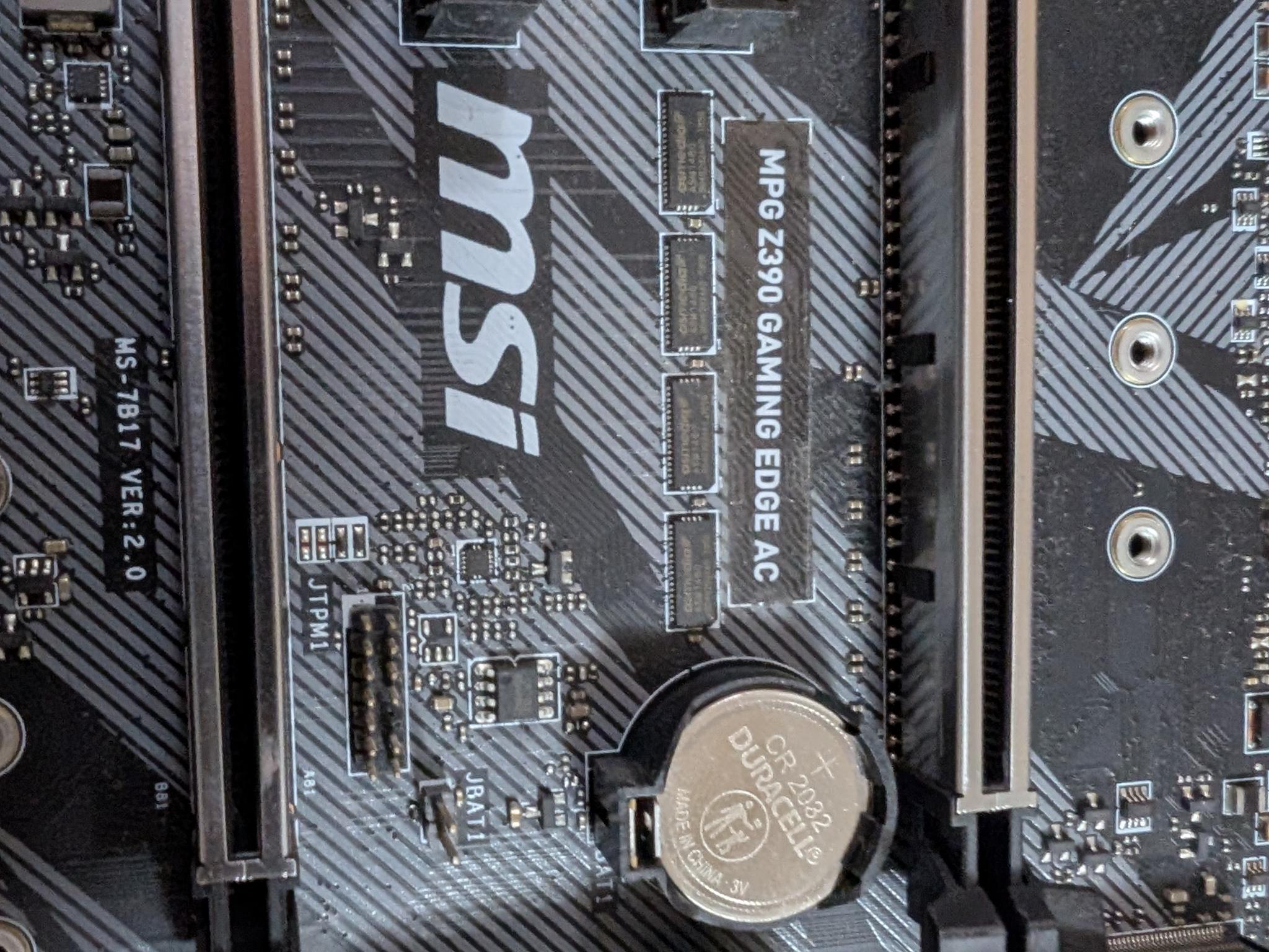 *READ* MSI Z390 Gaming Edge AC + Core i7 9700K