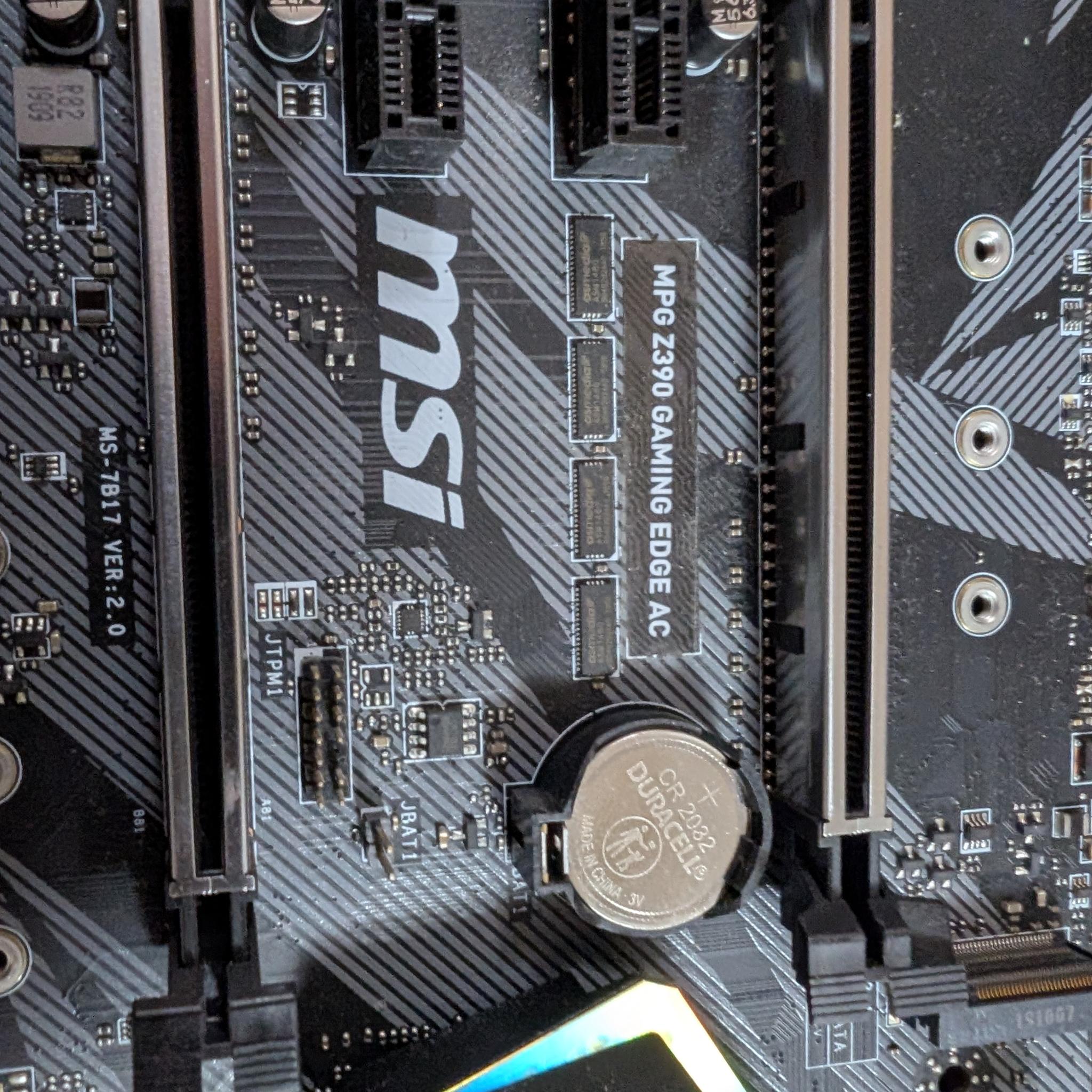*READ* MSI Z390 Gaming Edge AC + Core i7 9700K