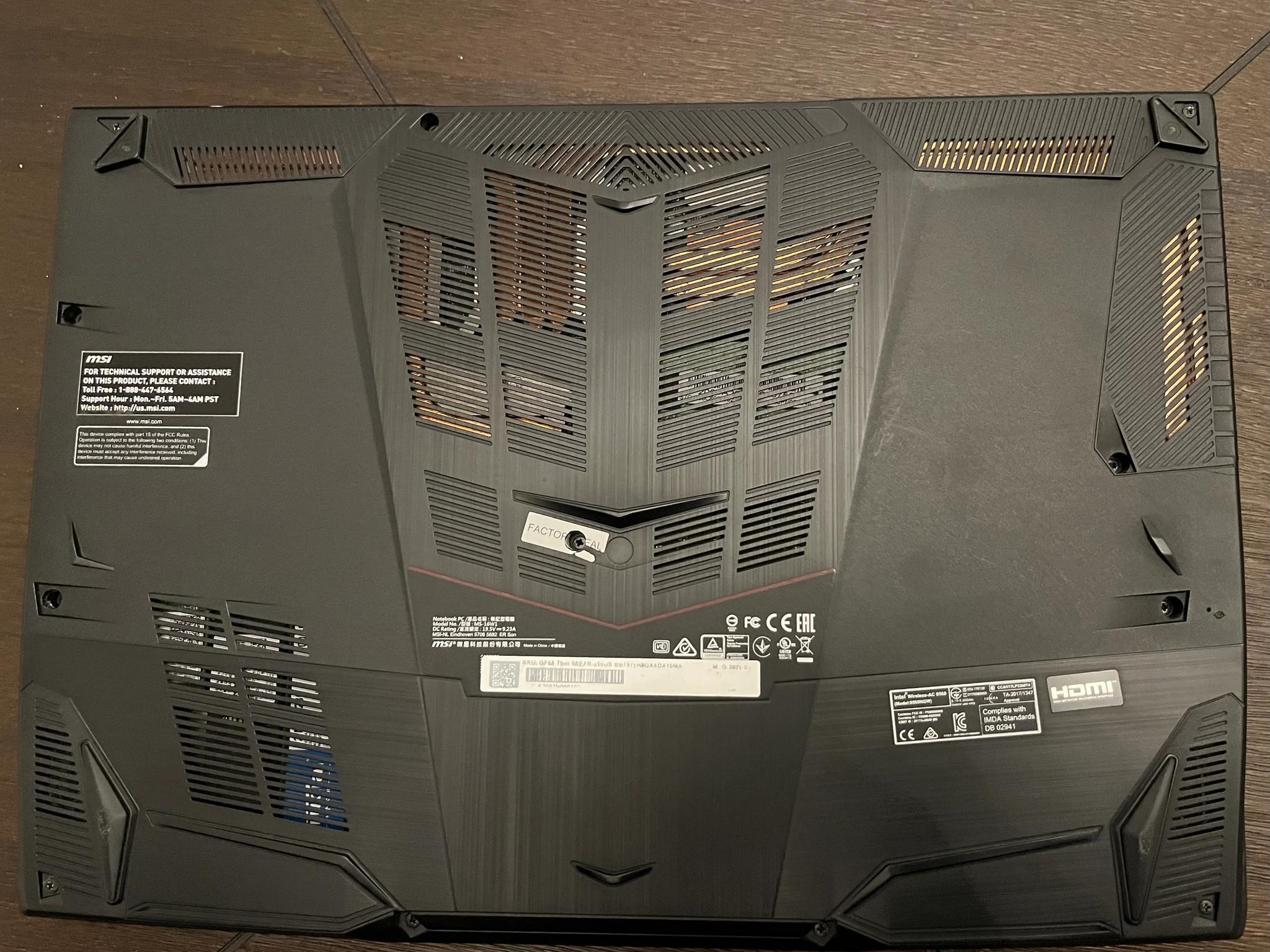  MSI Gaming Laptop | RTX 2060 / i7-9750h / 1 TB / 16 GB 