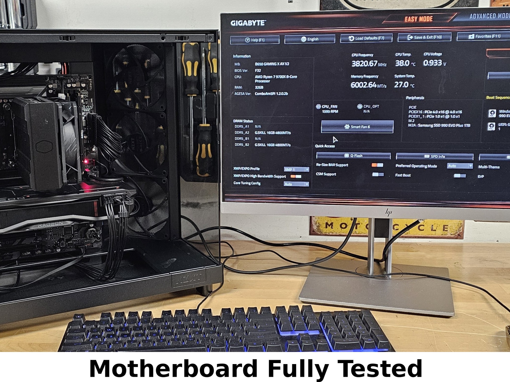 Gigabyte X670 AM5 ATX Gaming Motherboard DDR5