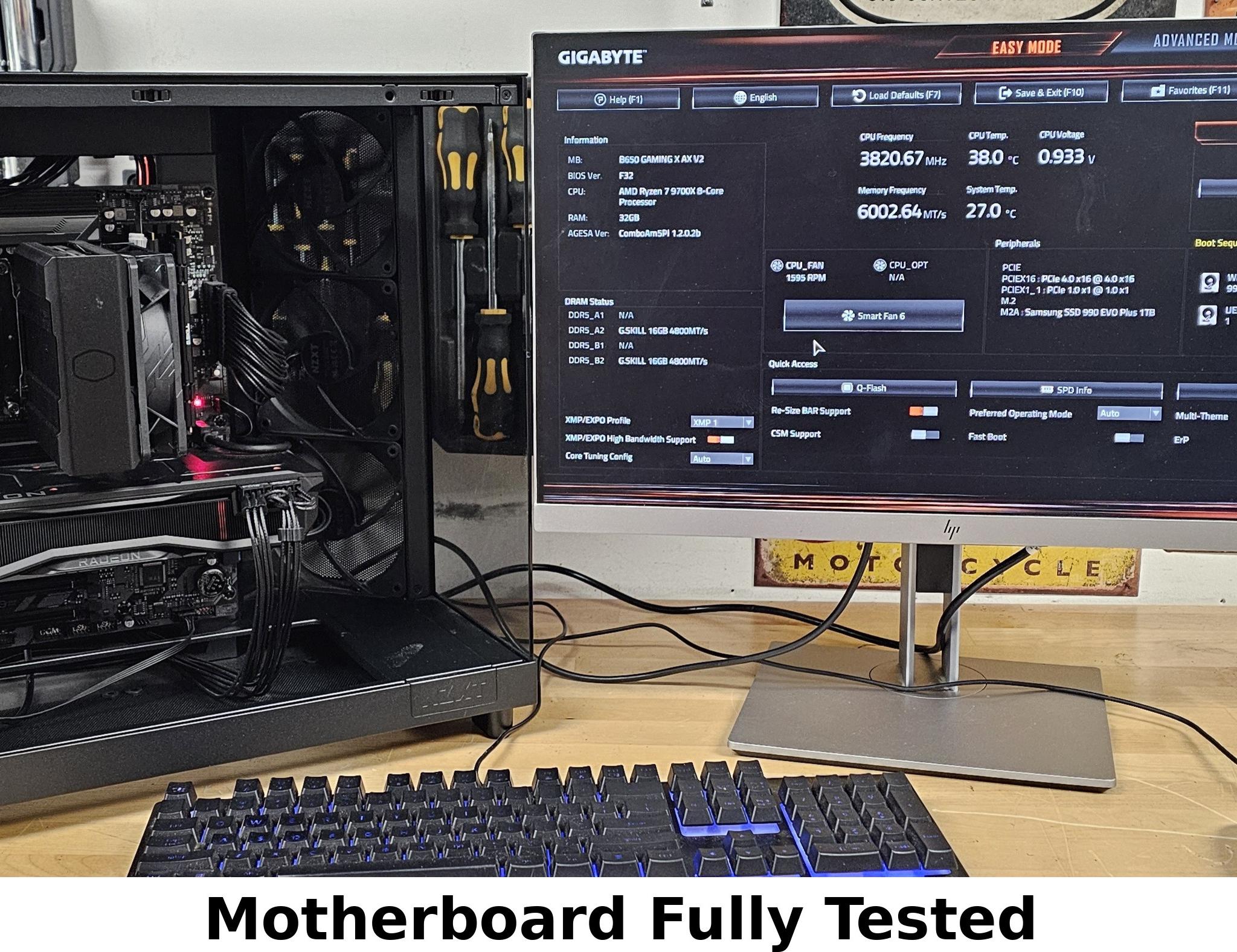 Gigabyte X670 AM5 ATX Gaming Motherboard DDR5