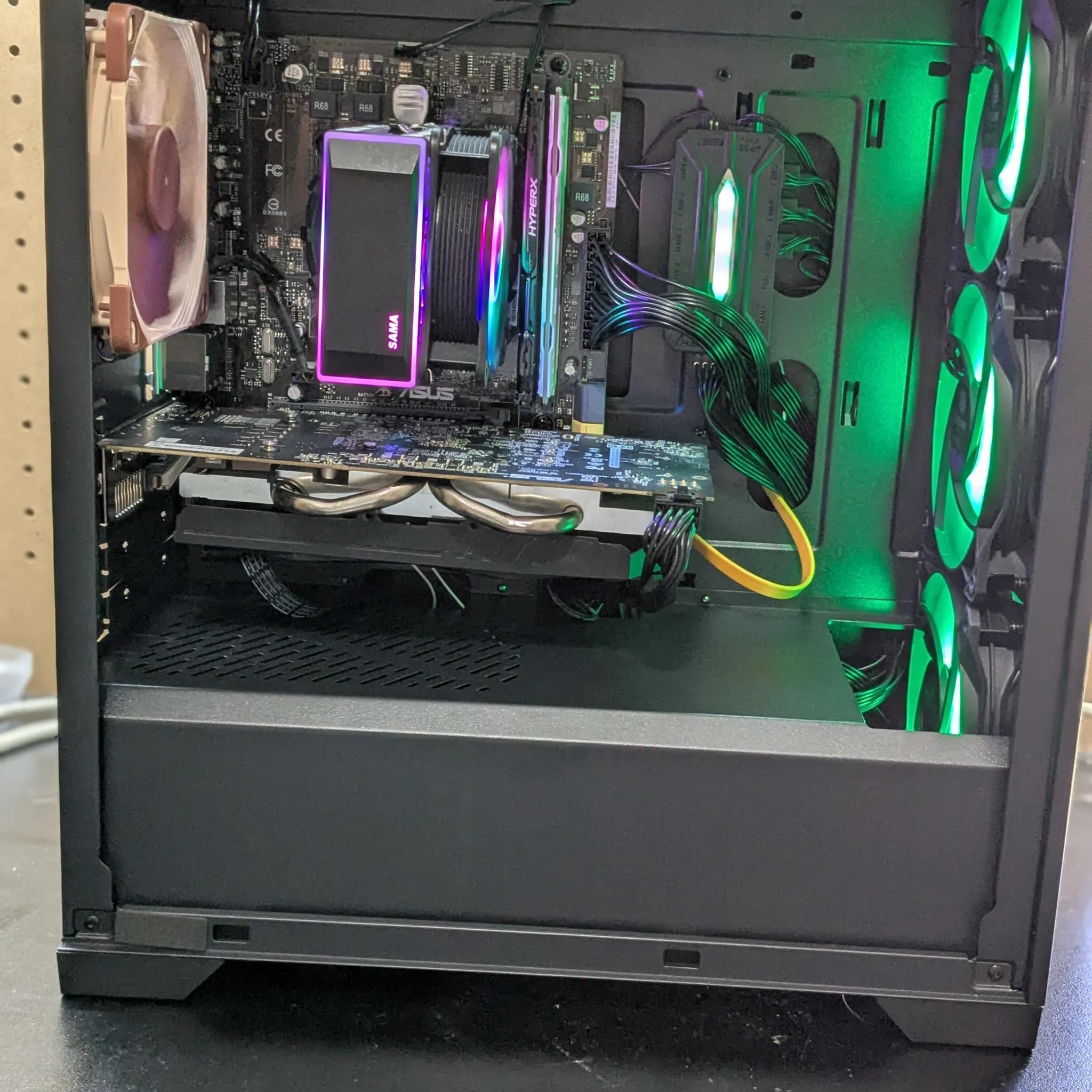 140 FPS Fortnite | 180 Day Warranty | i7-6700, 16GB RAM, RX 480 8GB, 480GB SSD, Win11, RGB