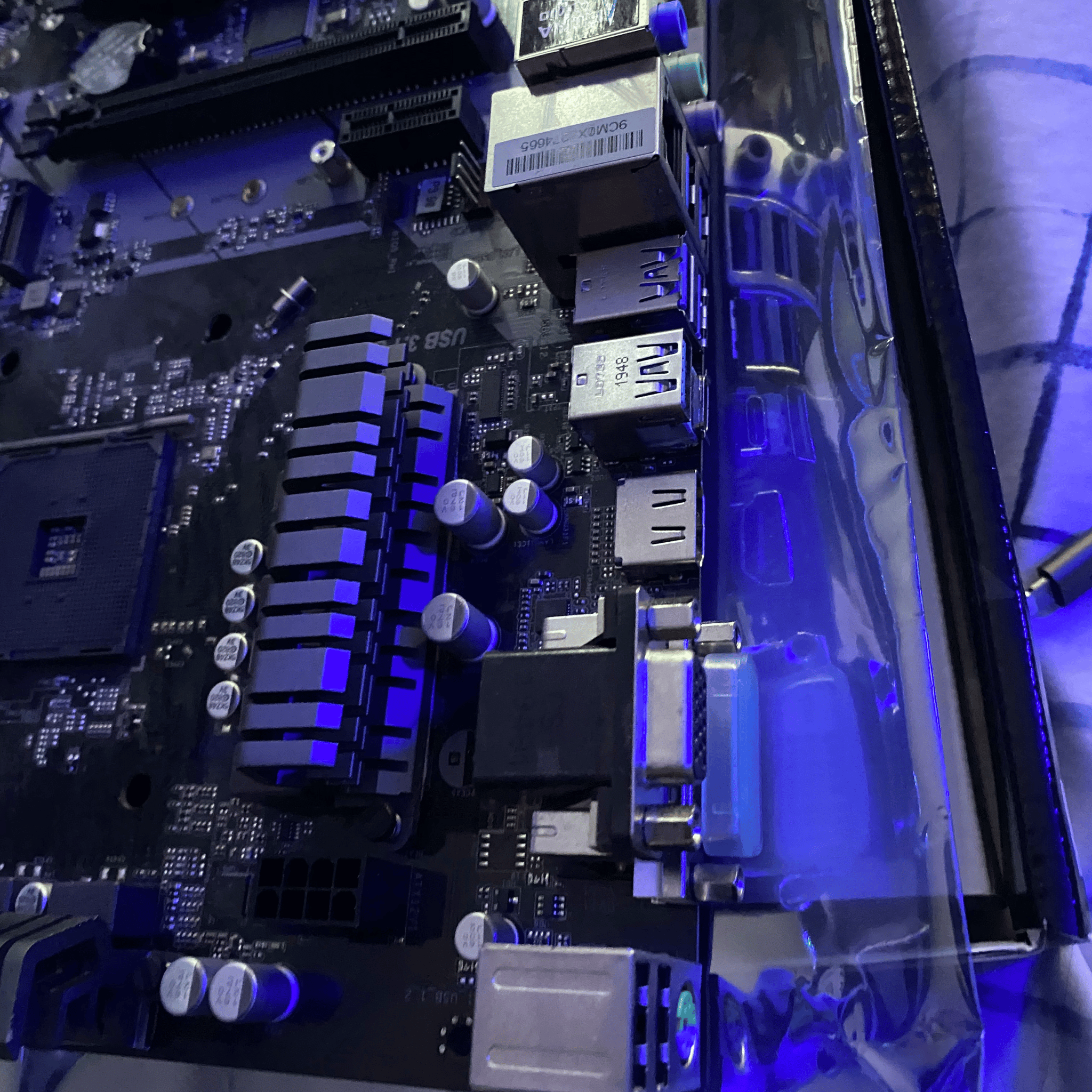 Used-ASRock B450M Pro4-Micro ATX