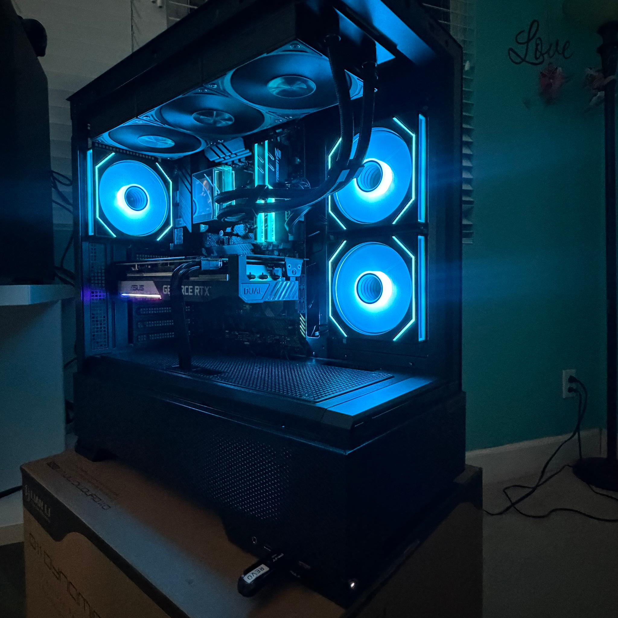 🔥 Brand New ASUS RTX 3060 Ti Gaming PC | Ryzen 5 5500 | ASUS TUF WiFi | 360mm LCD AIO