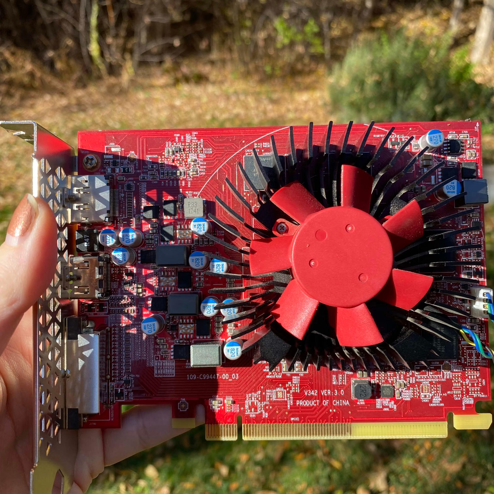 HP AMD RX 460 Video Card