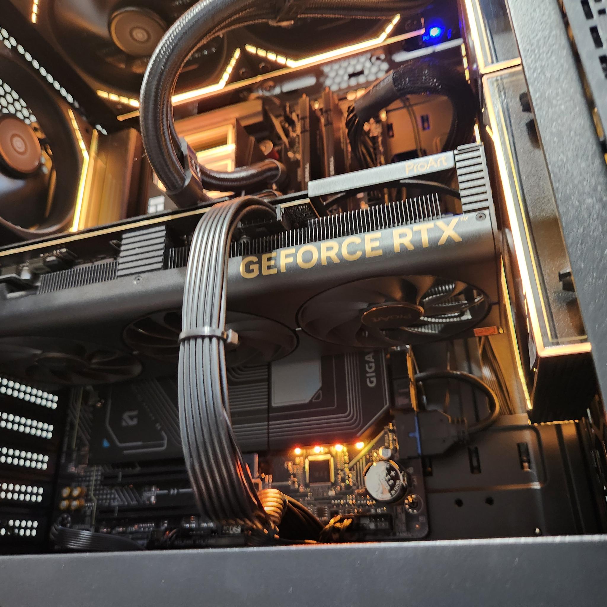 ✨AURUM✨ RTX 4070 TI SUPER 16GB | RYZEN 7 7800X3D | 32GB DDR5 6000MTs | 2 TB NVME | 750W | WIFI & BT