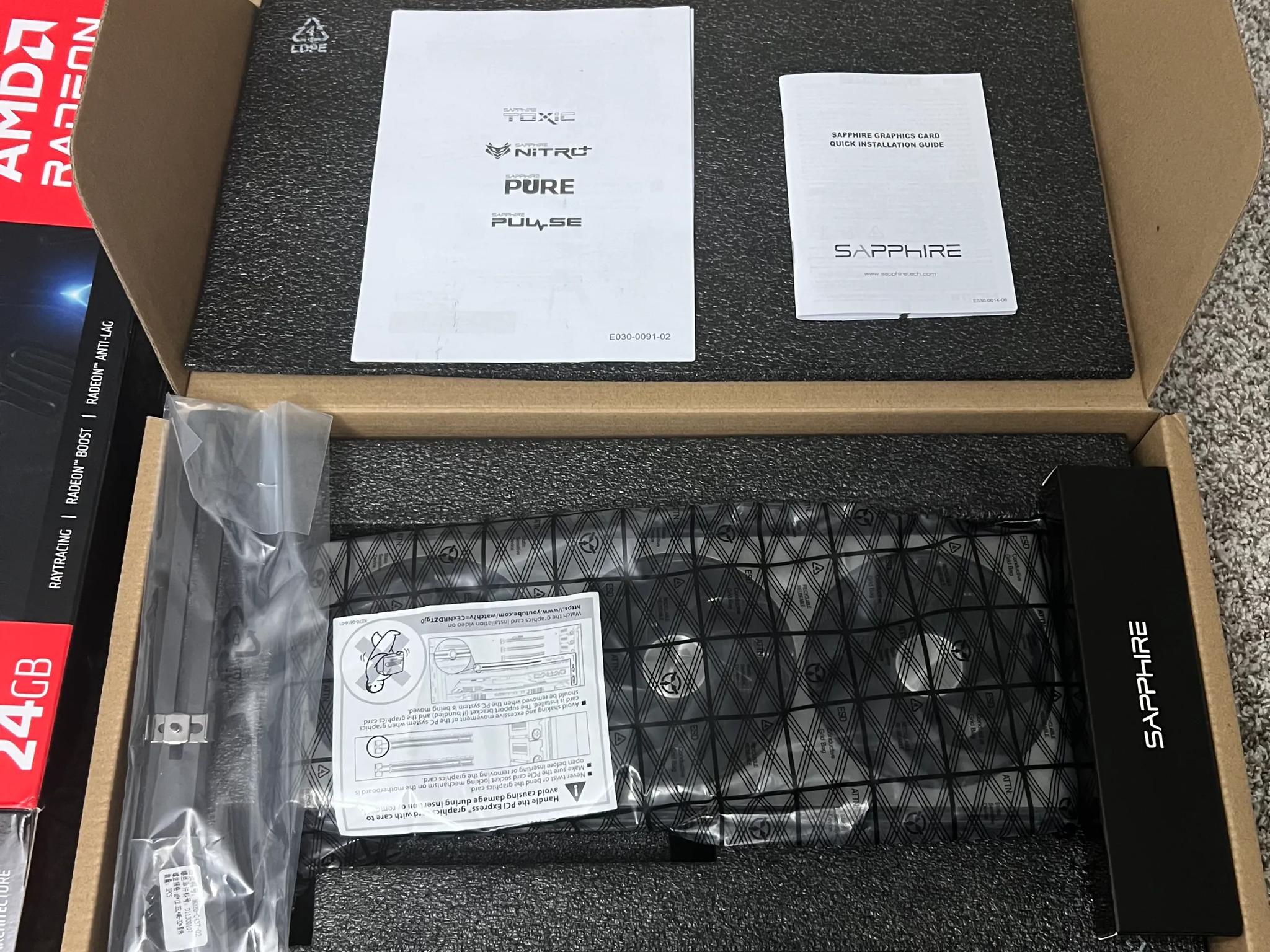AMD Radeon RX 7900 XTX: Sapphire Nitro+ 24GB Vapor -X Edition