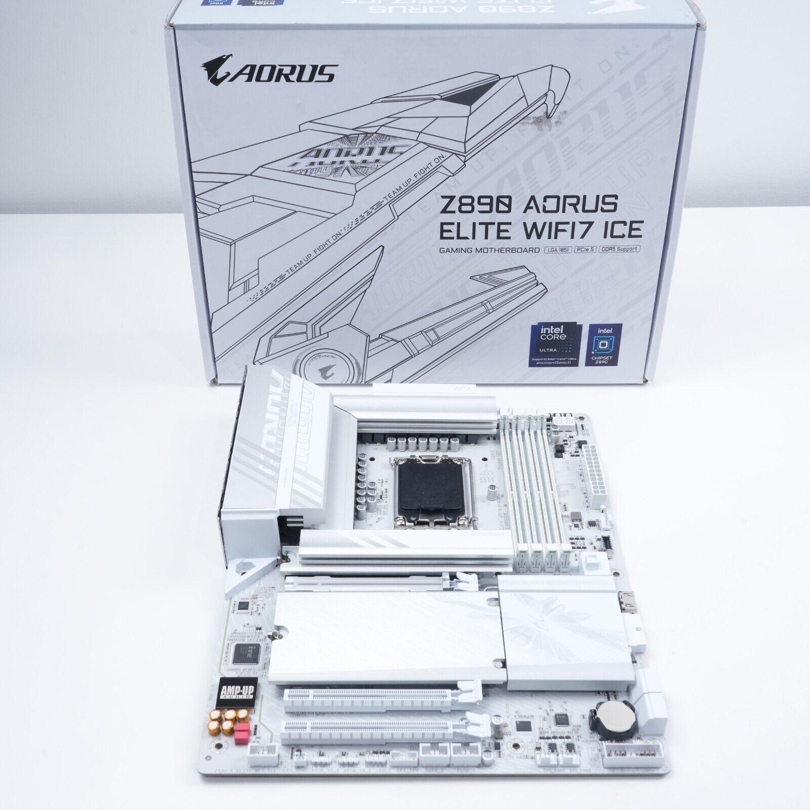 GIGABYTE INTEL Z890 AORUS ELITE WIFI7 ICE/GAME BUNDLE New!