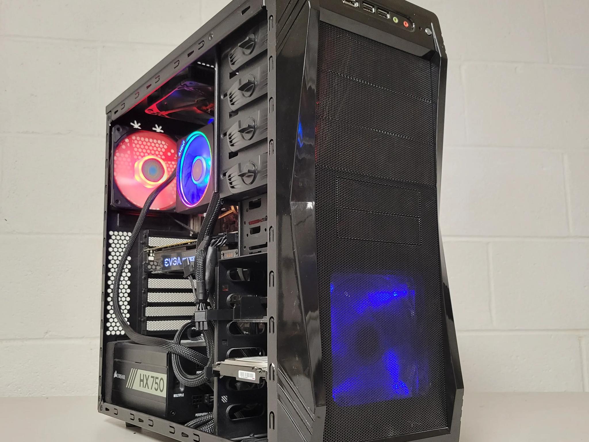 🥊🎱GTX 1060 6GB Black Gaming PC🥊🎱 (RYZEN 7 2700X//GTX 1060 6gb)