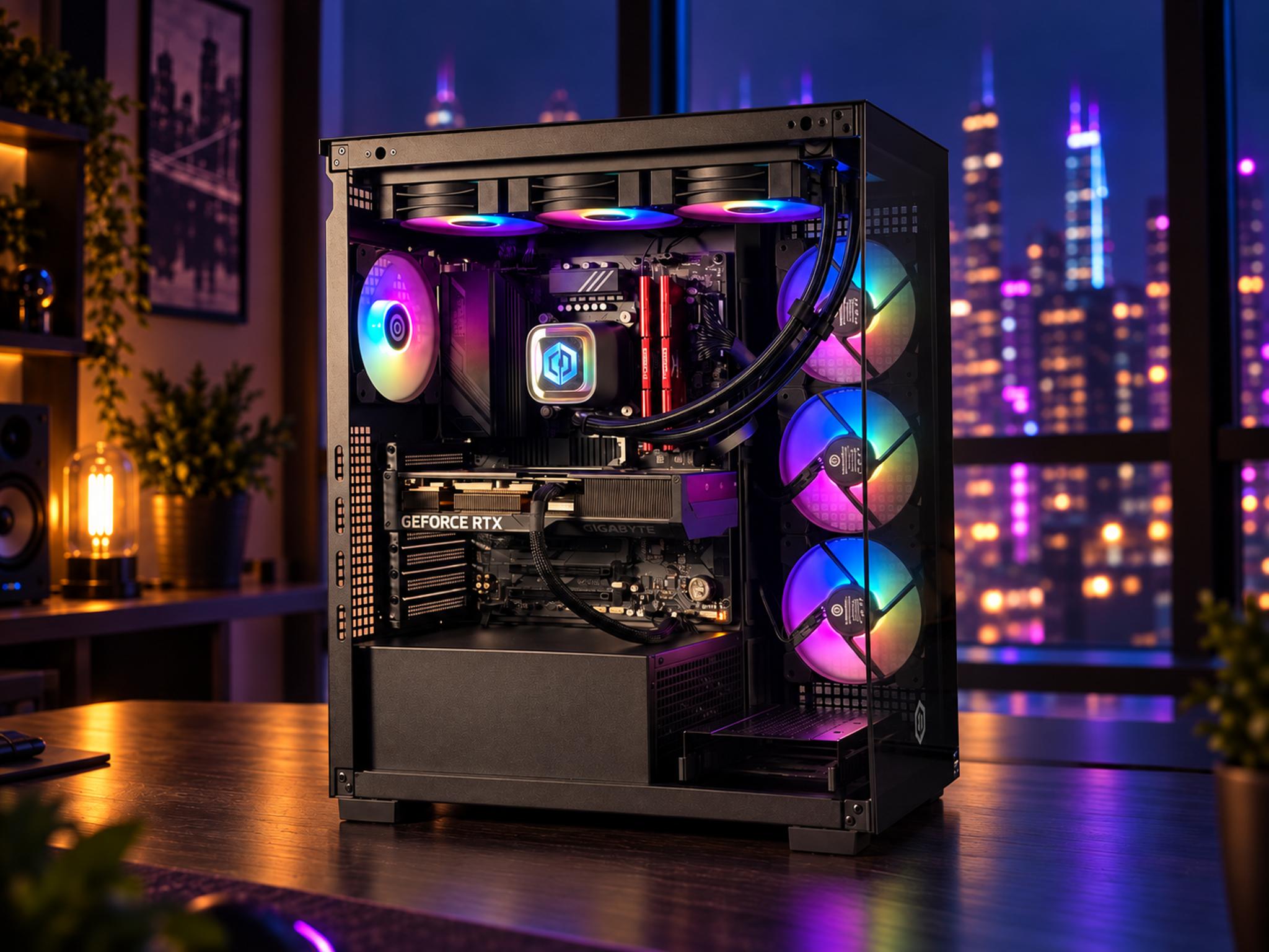 🌈⃤  SPECTRE V2 Gaming PC | RTX 4070 Super | i9-14900KF | 32GB DDR5 | 1TB NVME | WiFi+BT | FREE SHIP