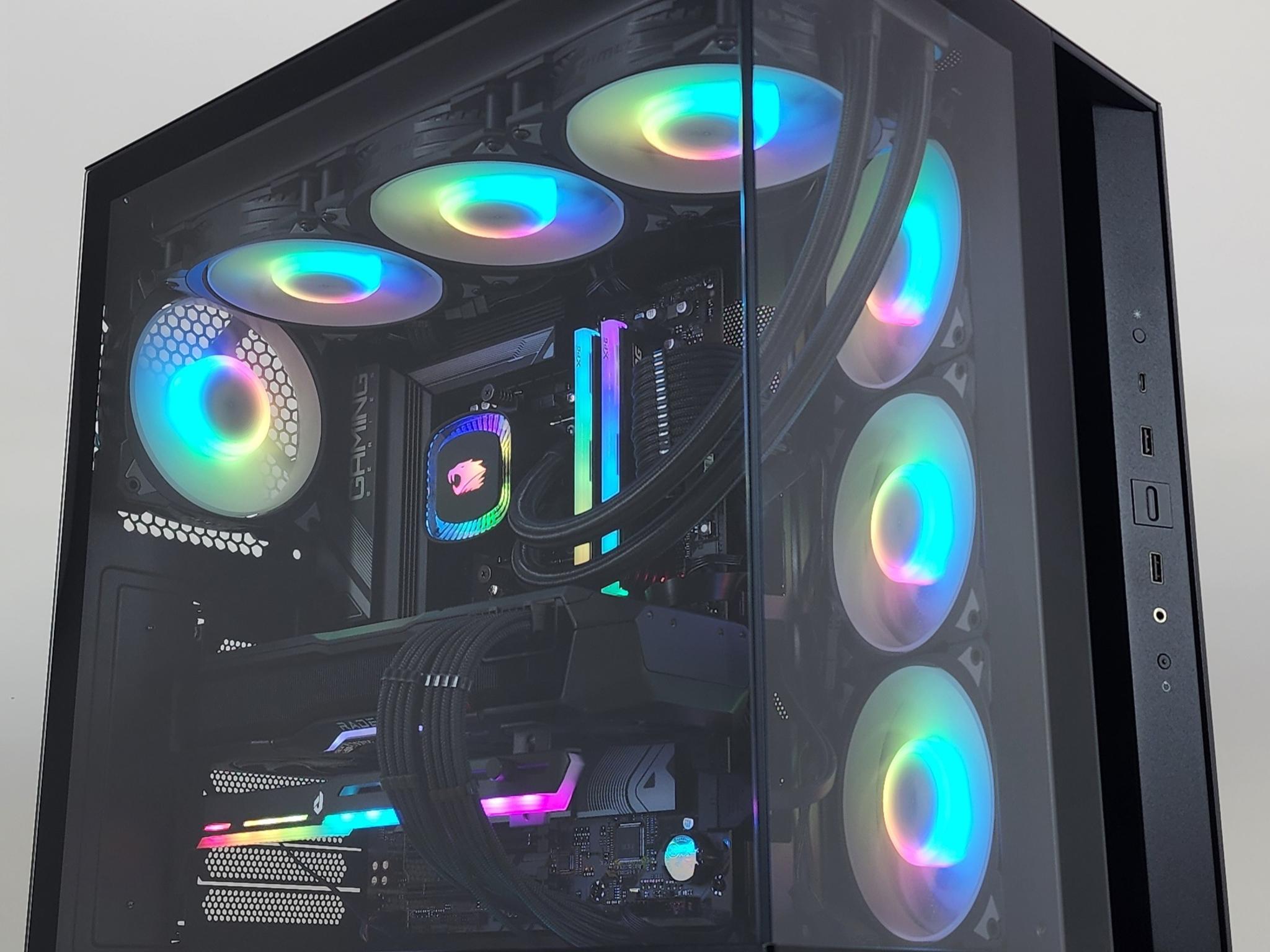 Gaming PC Ryzen 9 9900X 32GB RAM 2TB SSD RX 7900XTX 24GB Windows 11 Computer