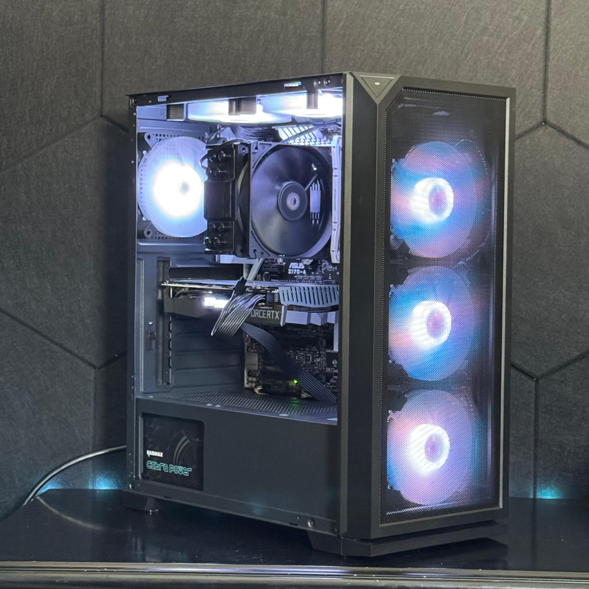 RTX 2070 Super, i7-6700K, 16GB DDR4 3200 MHz, 512GB SSD, ASUS Z170-A, Gaming PC
