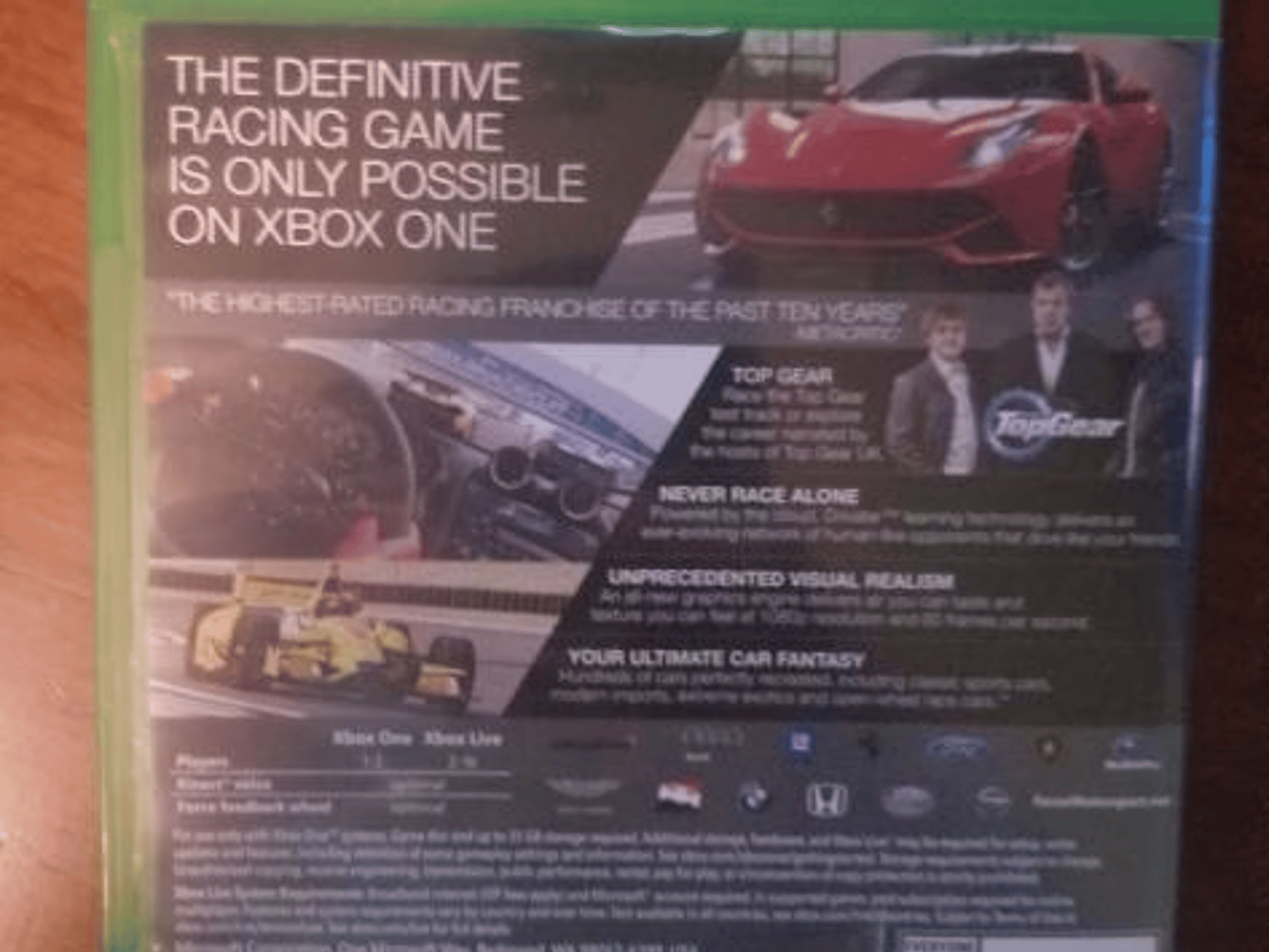 Forza Motorsport 5 for the Xbox one