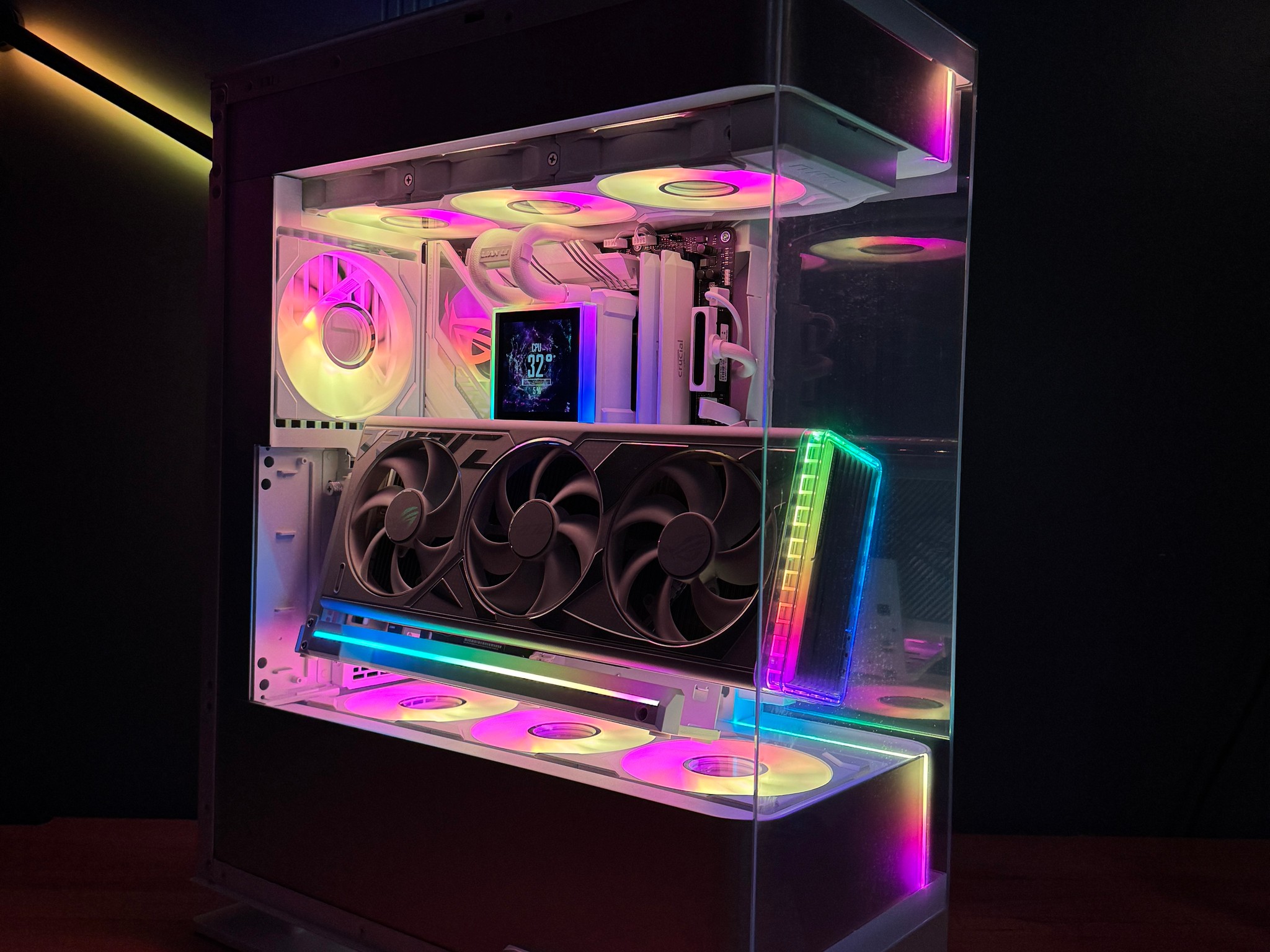 🤩Strix 4080 Super PC | Intel i7-13700K | 64GB DDR5 | 2TB Samsung 990 | 1000W Corsair⚪️