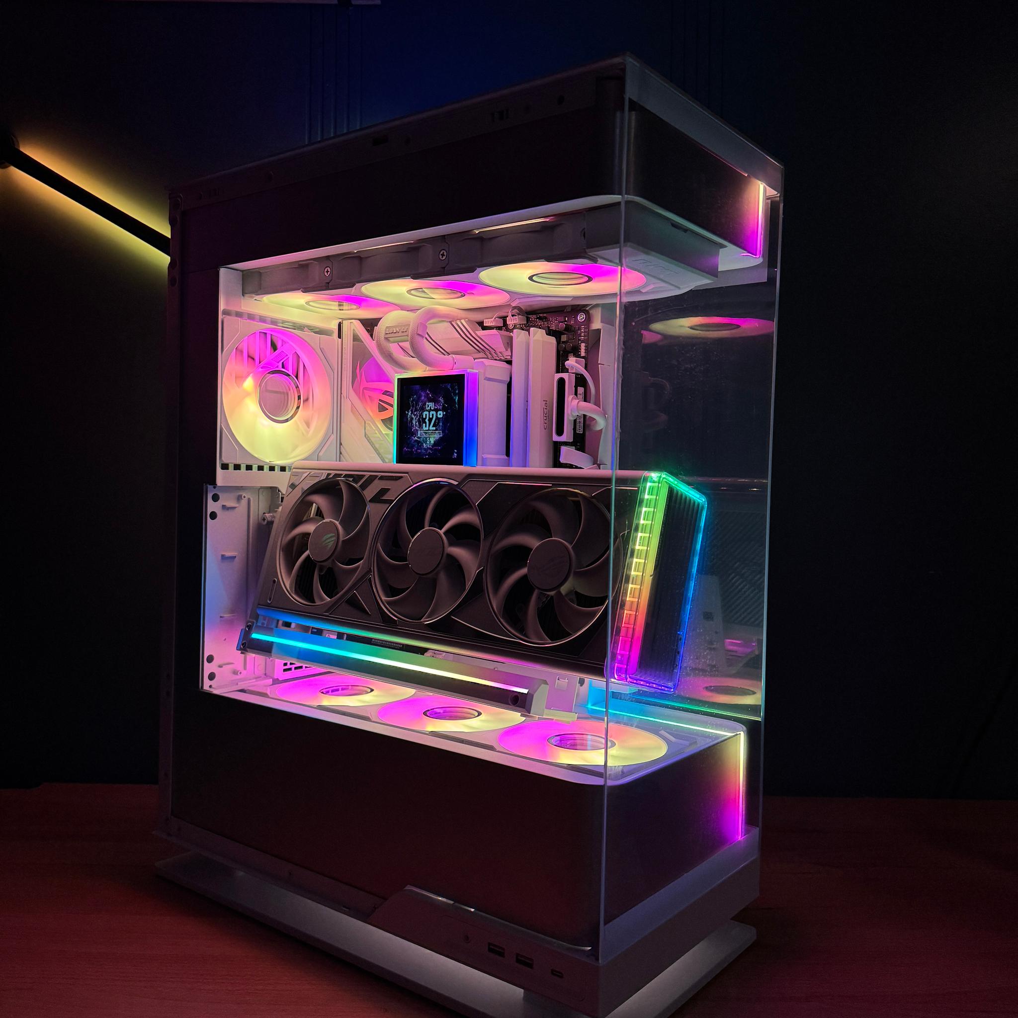🤩Strix 4080 Super PC | Intel i7-13700K | 64GB DDR5 | 2TB Samsung 990 | 1000W Corsair⚪️