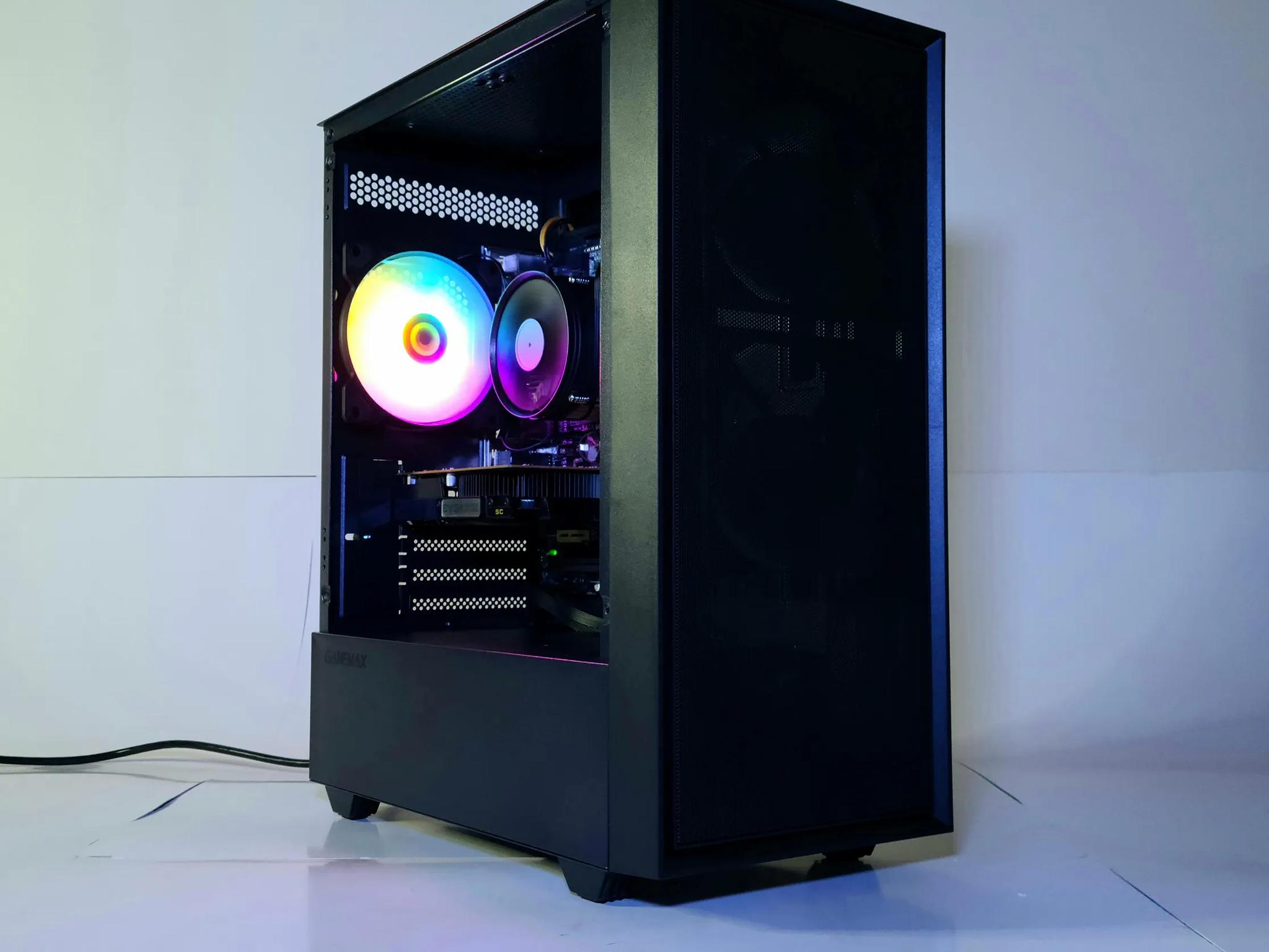 Max5i Gaming PC Custom Windows 10 1000GB ,16Gb, 1050ti Desktop Powerstation