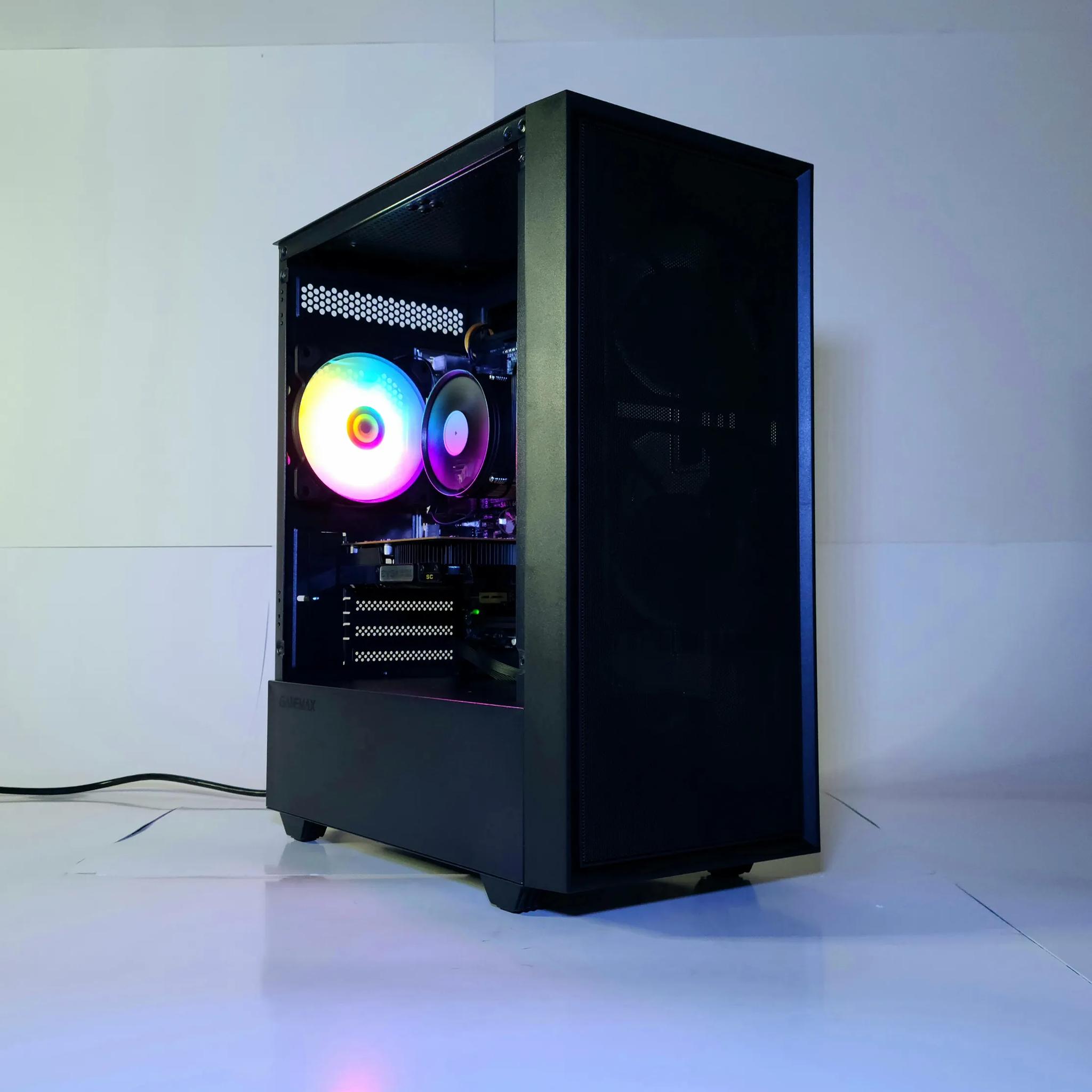 Max5i Gaming PC Custom Windows 10 1000GB ,16Gb, 1050ti Desktop Powerstation