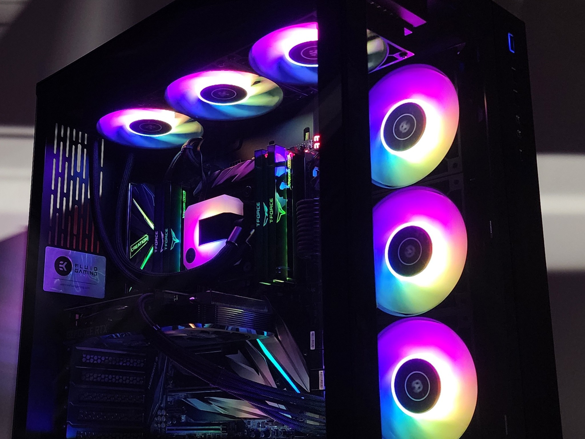 Gaming PC i9-9960X 32GB RAM 1TB SSD RTX 3070 8GB Windows 11 PC