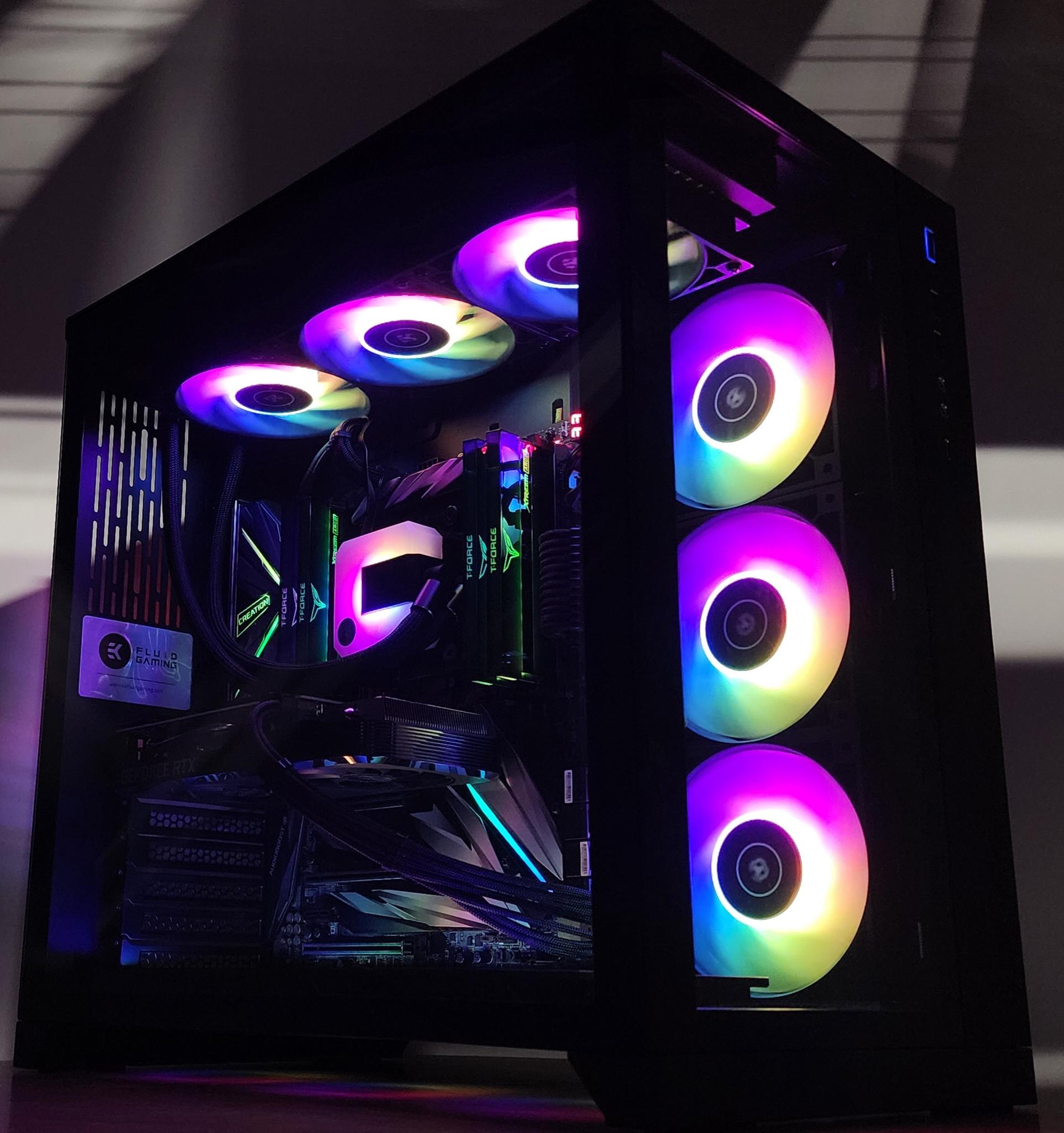 Gaming PC i9-9960X 32GB RAM 1TB SSD RTX 3070 8GB Windows 11 PC