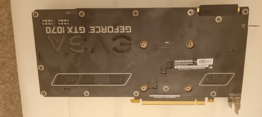 EVGA GeForce GTX 1070 FTW