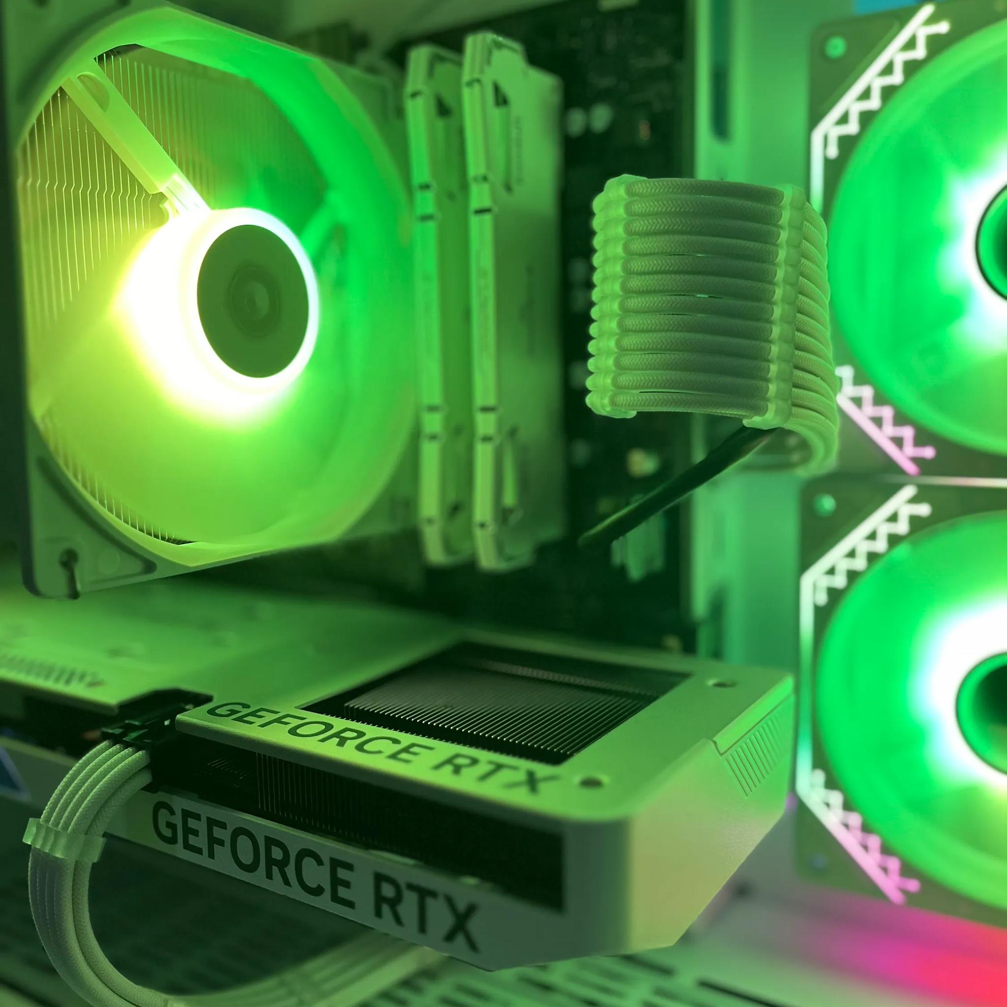 | RTX 4060 | Ryzen 5 5600 X | 16 GB 3200 Mhz | 500 GB Storage | Beautiful ARGB Supercomputer |