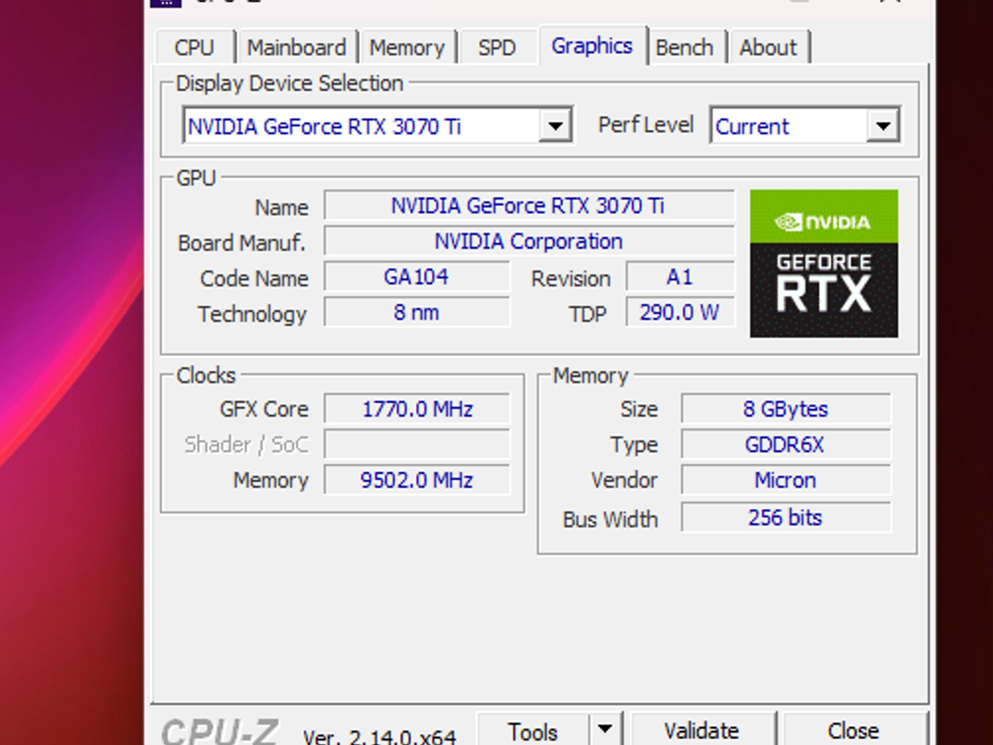 Nvidia RTX 3070 Ti - Founders Edition