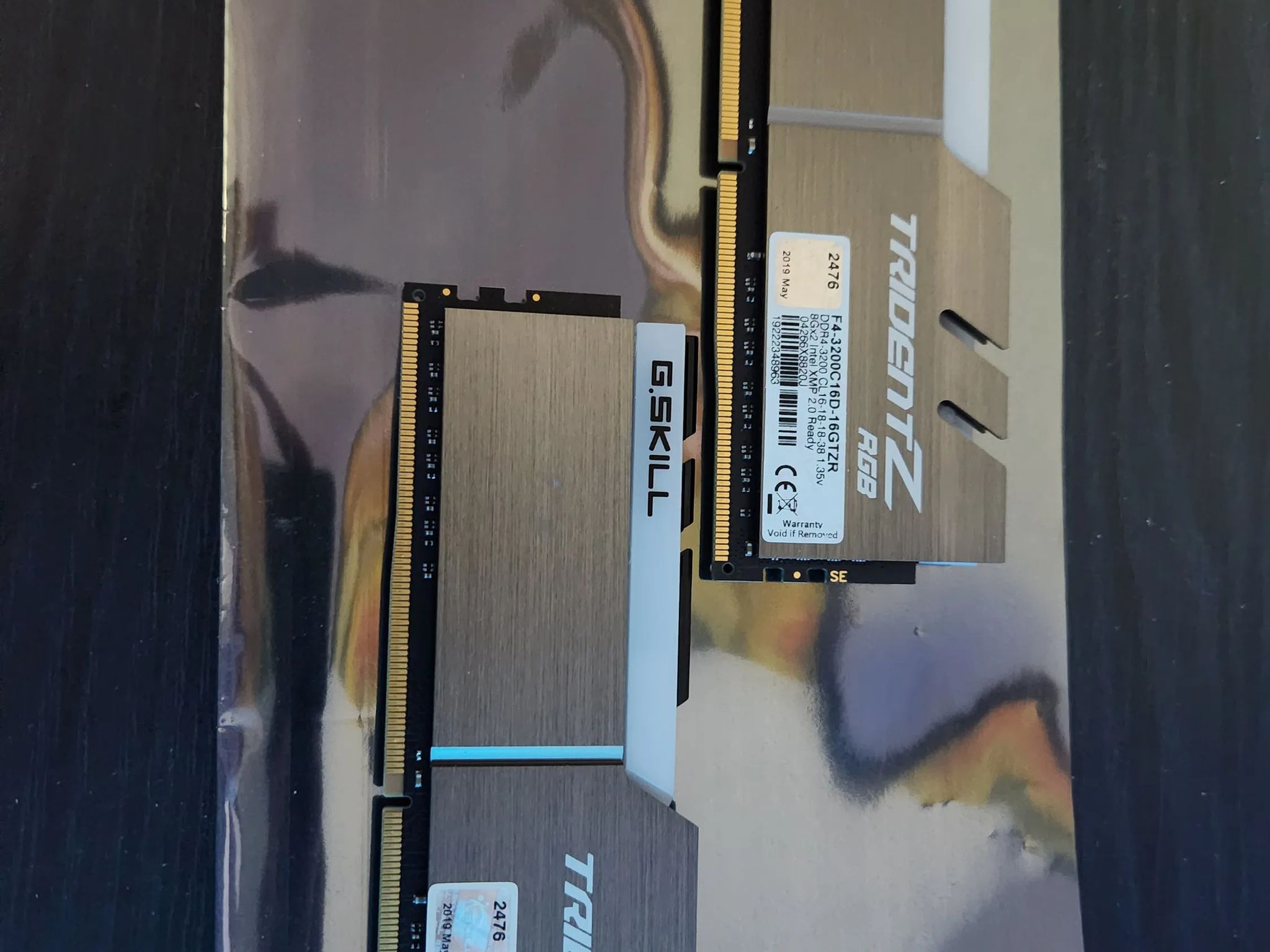G.Skill Trident Z RGB 16 GB (2 x 8 GB) DDR4-3200 CL16