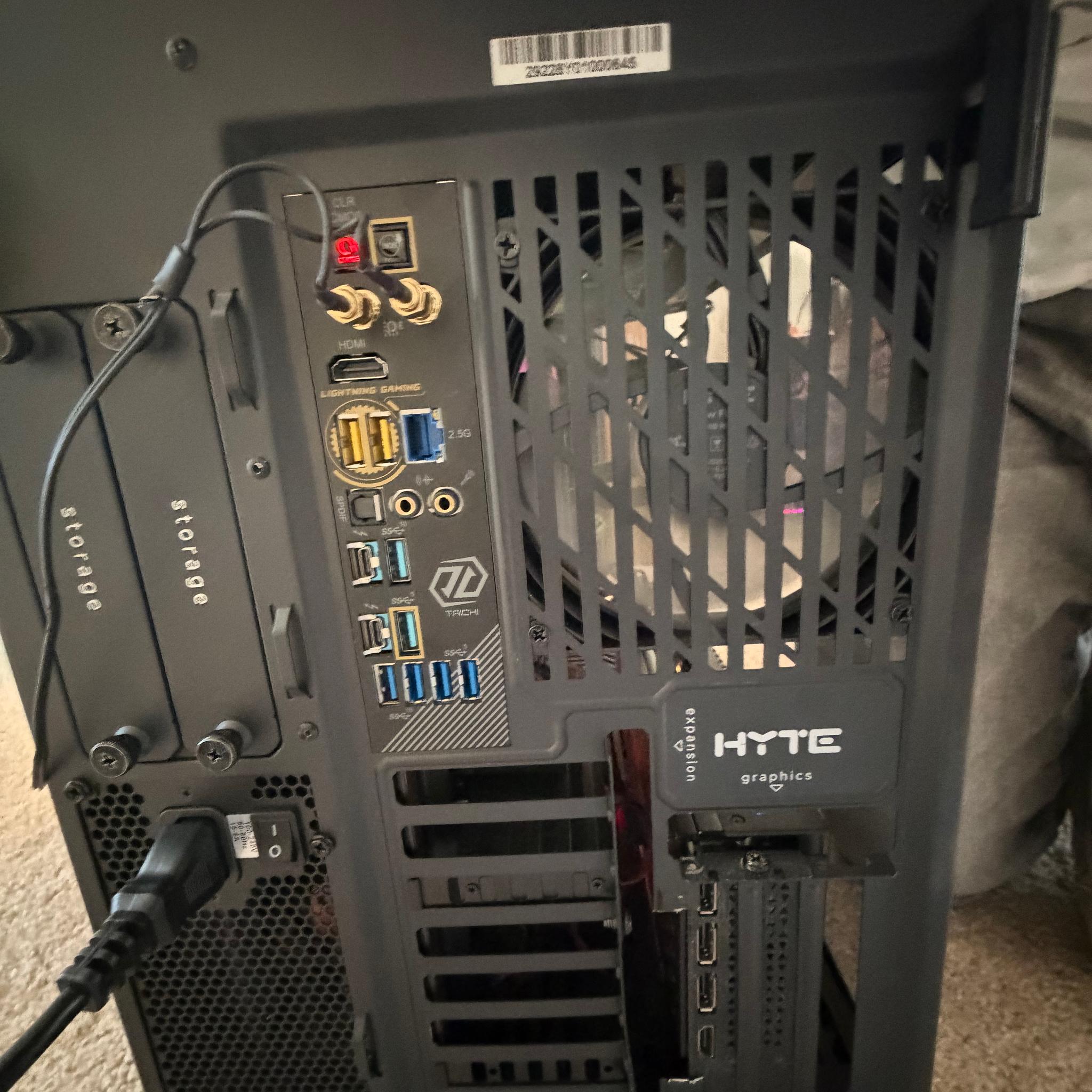 CONTENT PC|Ryzen 9 7950X|RTX 3080|2TB SAMSUNG NVME|64GB RAM|TAICHI MB|WINDOWS 11 PRO|10GB Ethernet