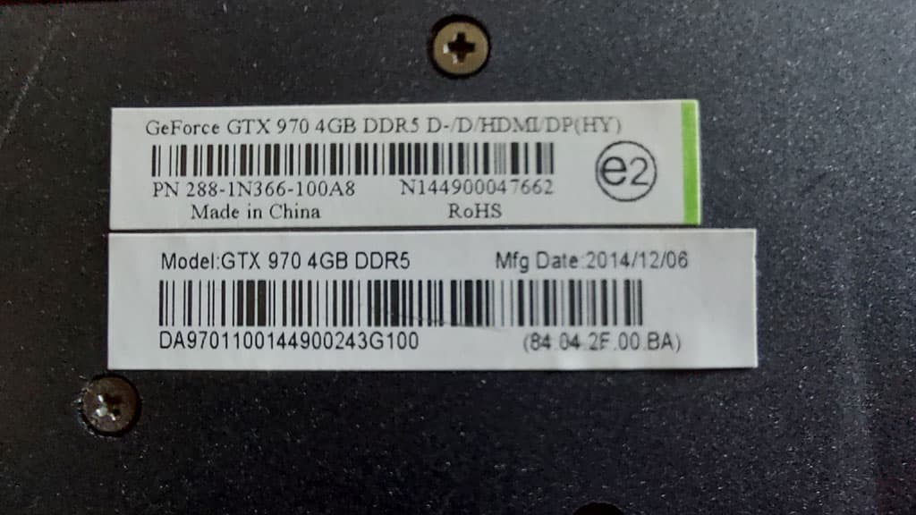 NVIDIA GTX 970 | 4GB DDR 5 | Solid 1080p Performer | Tested & Working
