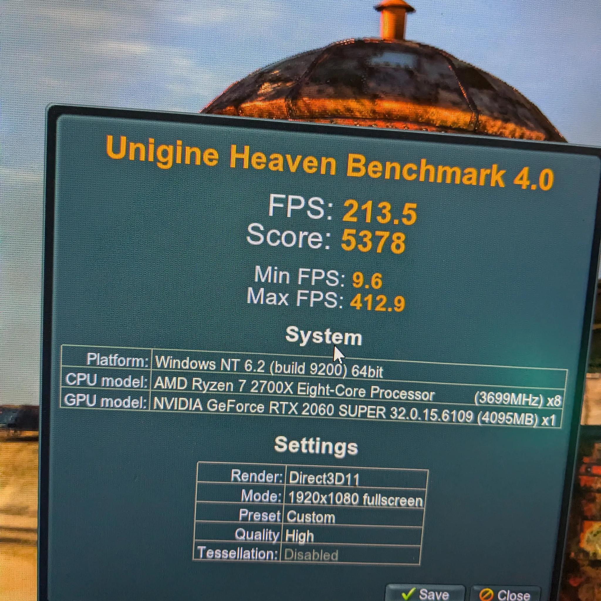 144+ FPS Fortnite/Apex, 180 Day Warranty, WiFi, RGB, Windows11, R7 2700X, RTX 2060S, 1TB SSD