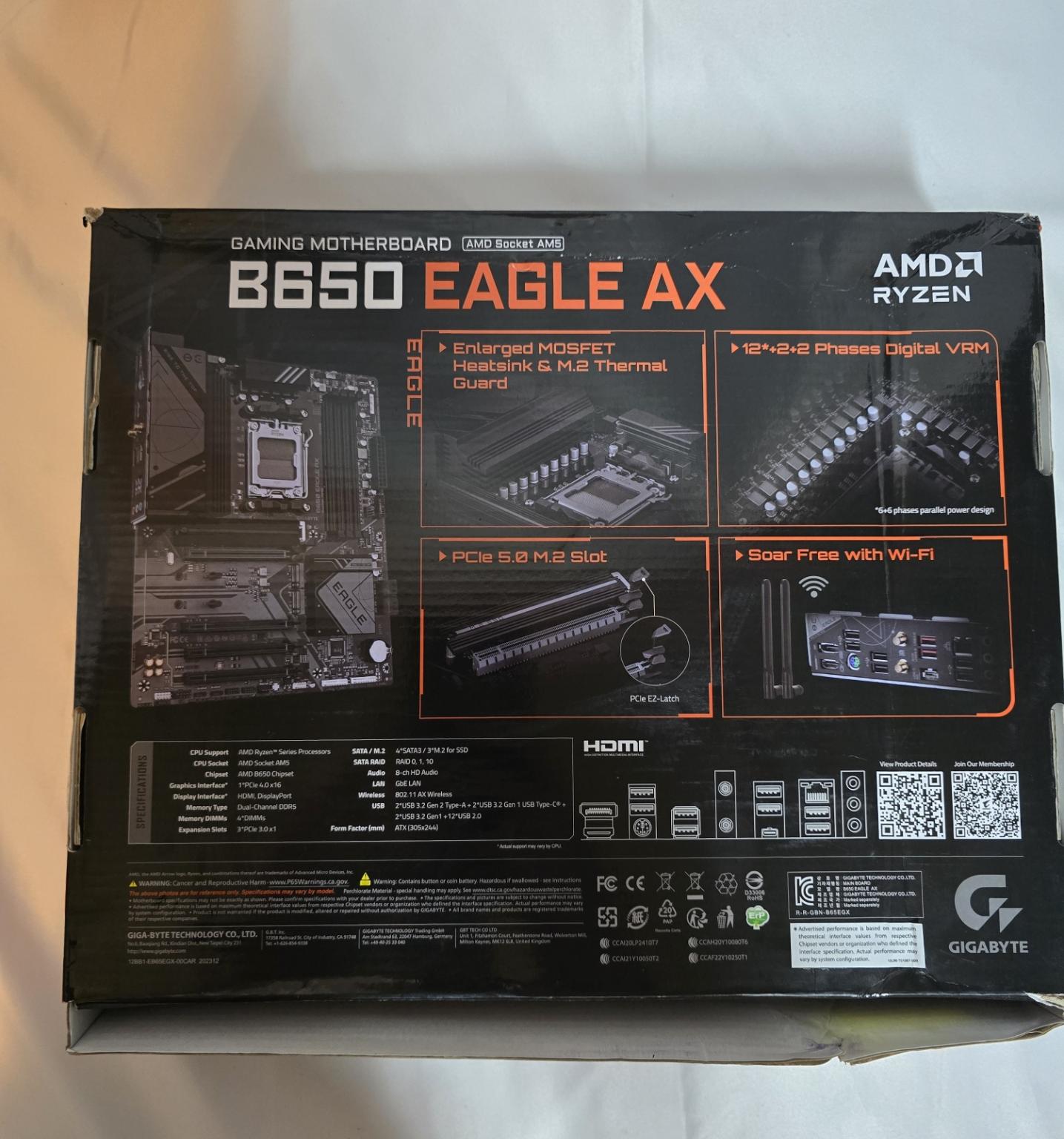 GIGABYTE B650 EAGLE AX