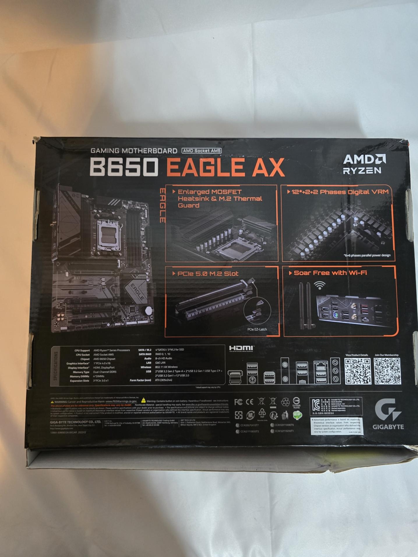 GIGABYTE B650 EAGLE AX