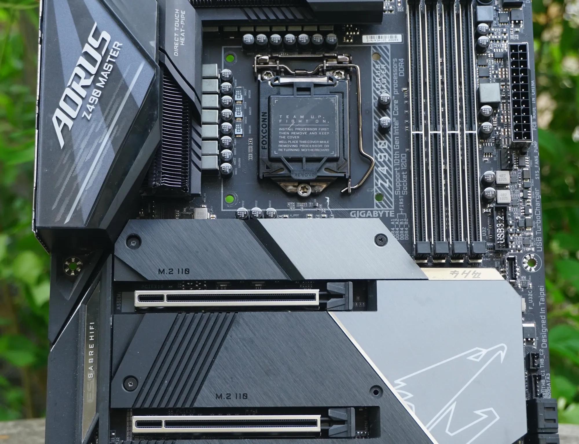 Z490 Gigabyte Aorus Master LGA 1200