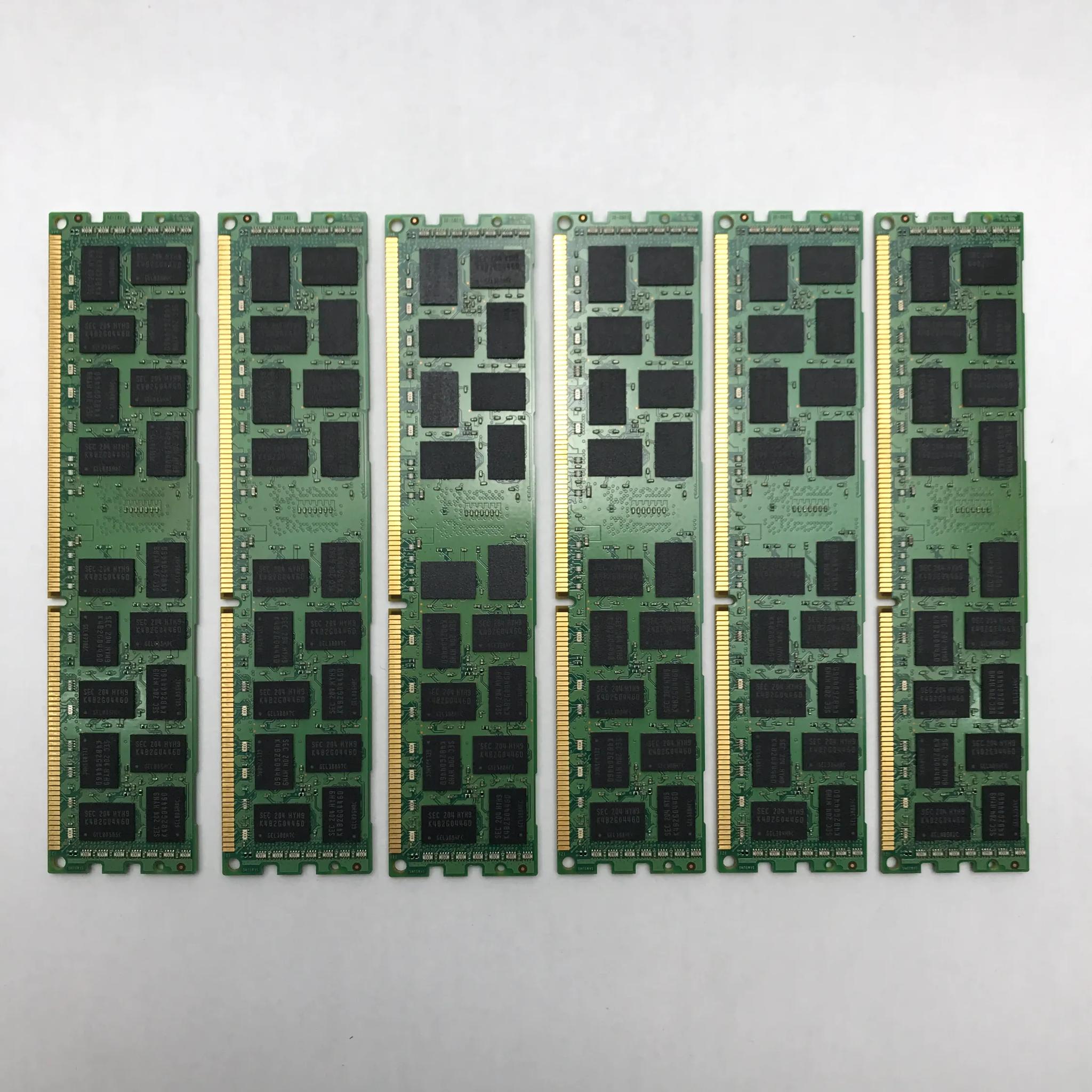 6x RAMJET ECC DDR3 8GB Sticks 8GB PC3-10600 ECC DIMM CL9  (40GB Combined)