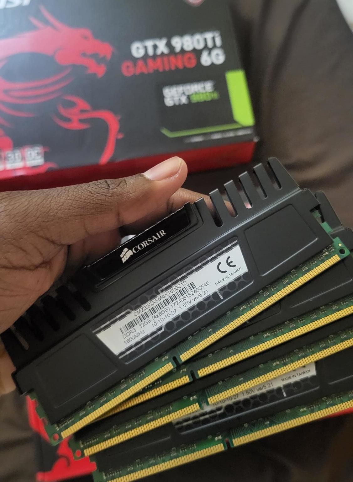 MSI 990FXA-GAMING AMD Motherboard + AMD Phenom II 6 Core + 32GB DDR3-1600 Mhz