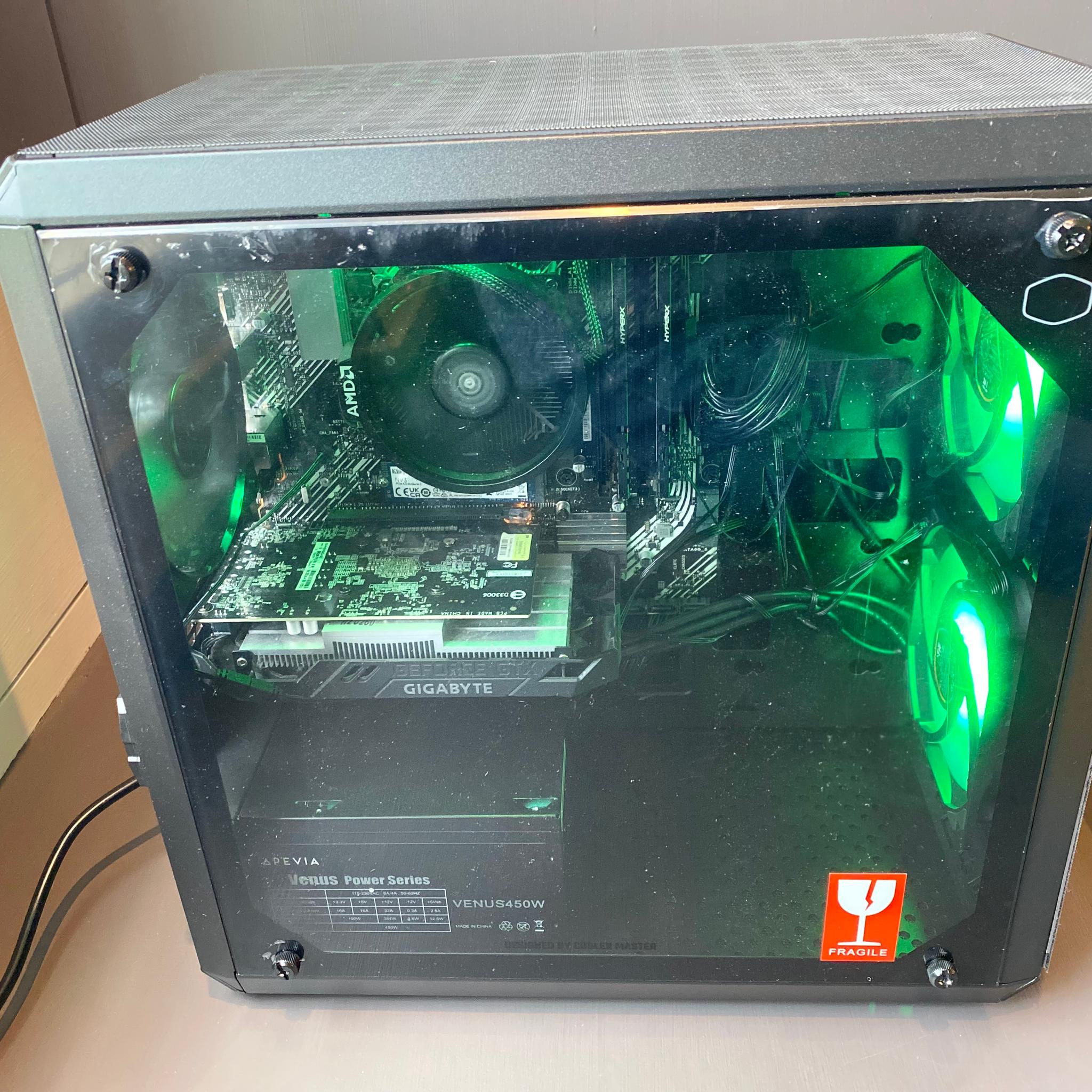 Gaming PC GTX 1650 Ryzen 5 2600 16 GB DDR4 RAM - Ready-2-Play