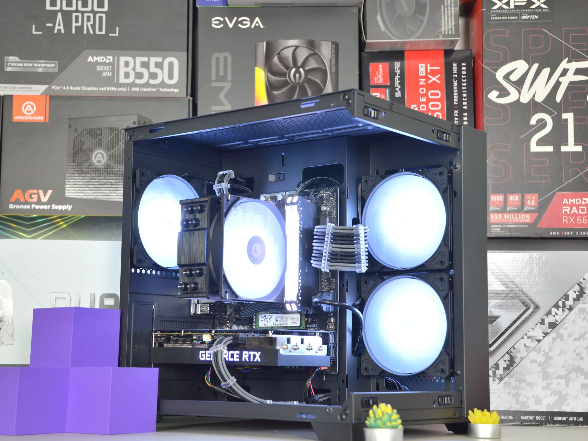 💸👑| RTX 3060 TI 8GB | RYZEN 5 5500 | 32GB DDR4 RAM | 1TB NVME SSD | Value King 3.0 |