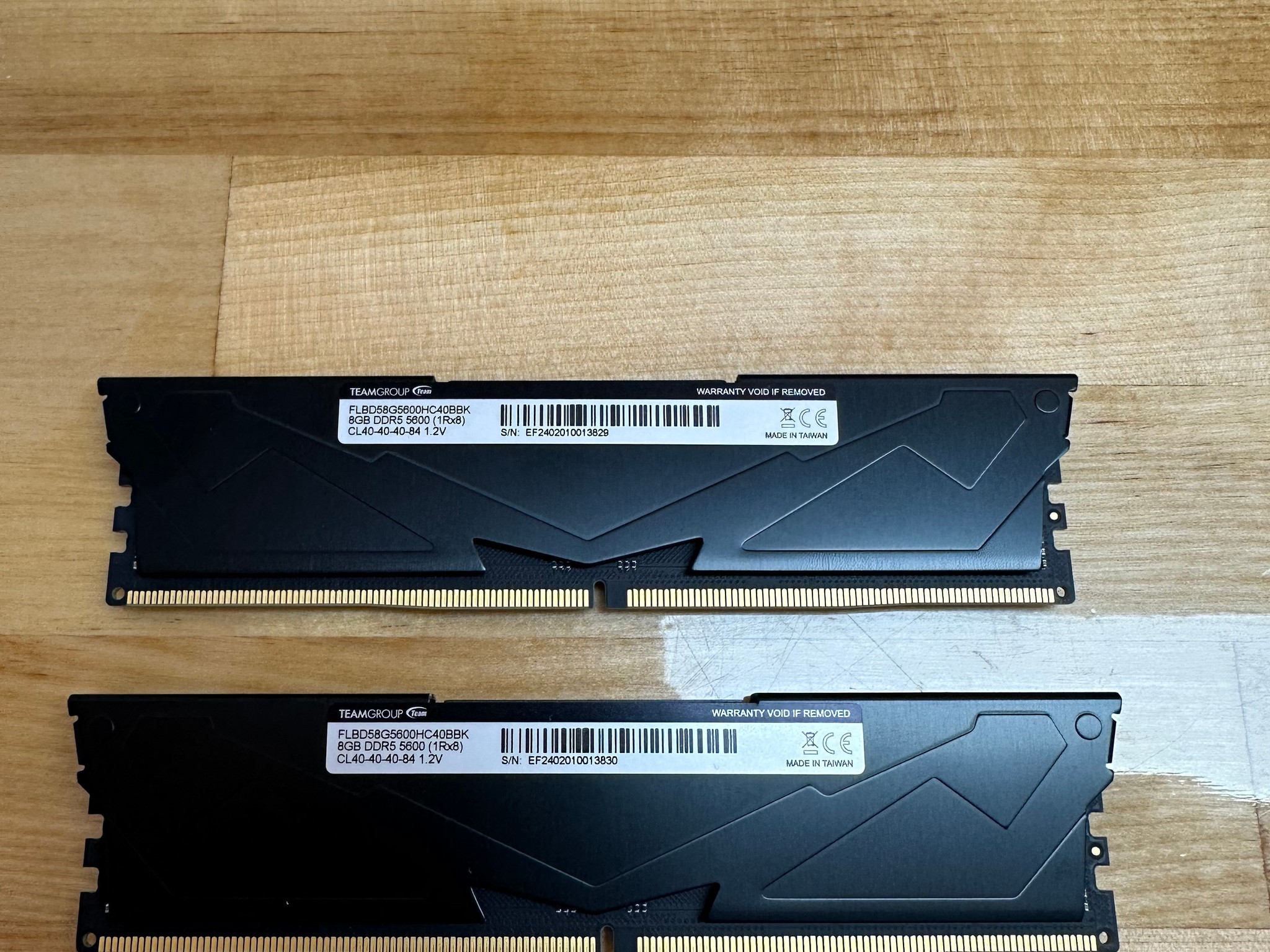 16gb Teamgroup DDR5 5600mt/s