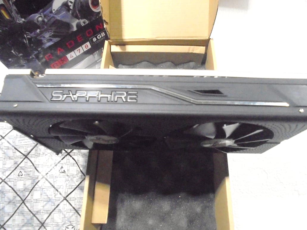 Sapphire Nitro+ RX 470 OC 8GB Dual Bios LED Good Condition Recent Refresh/Serviced