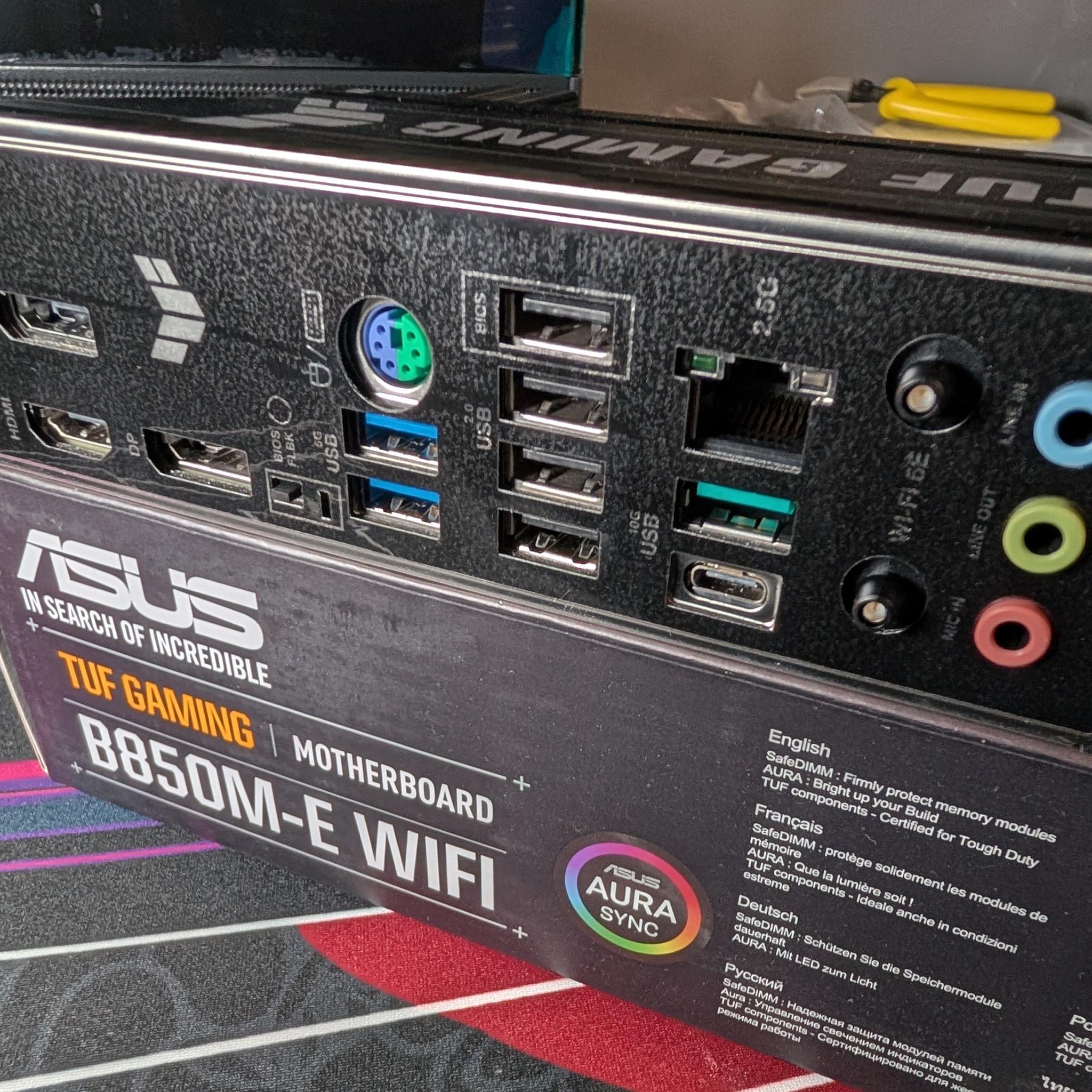 ASUS TUF GAMING B850M-E WIFI mATX AM5 Motherboard