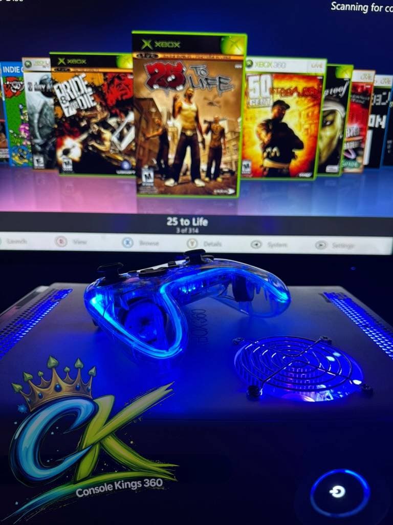 Xbox 360 - RGH3  - Custom LEDs - Jasper