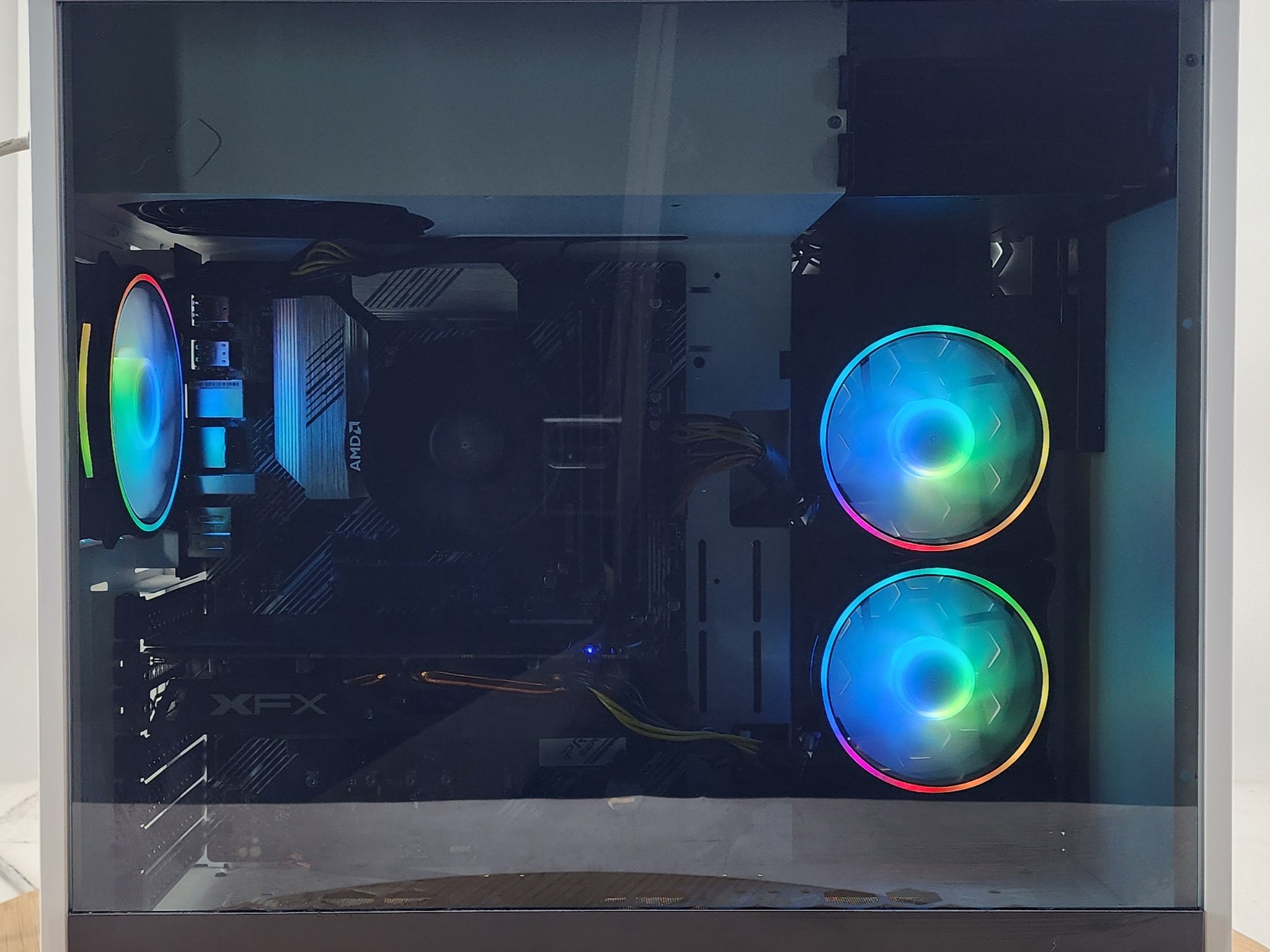 Gaming PC Ryzen 5 3600 16GB RAM 256GB SSD + 500GB HDD RX 570 8GB Win11 Computer